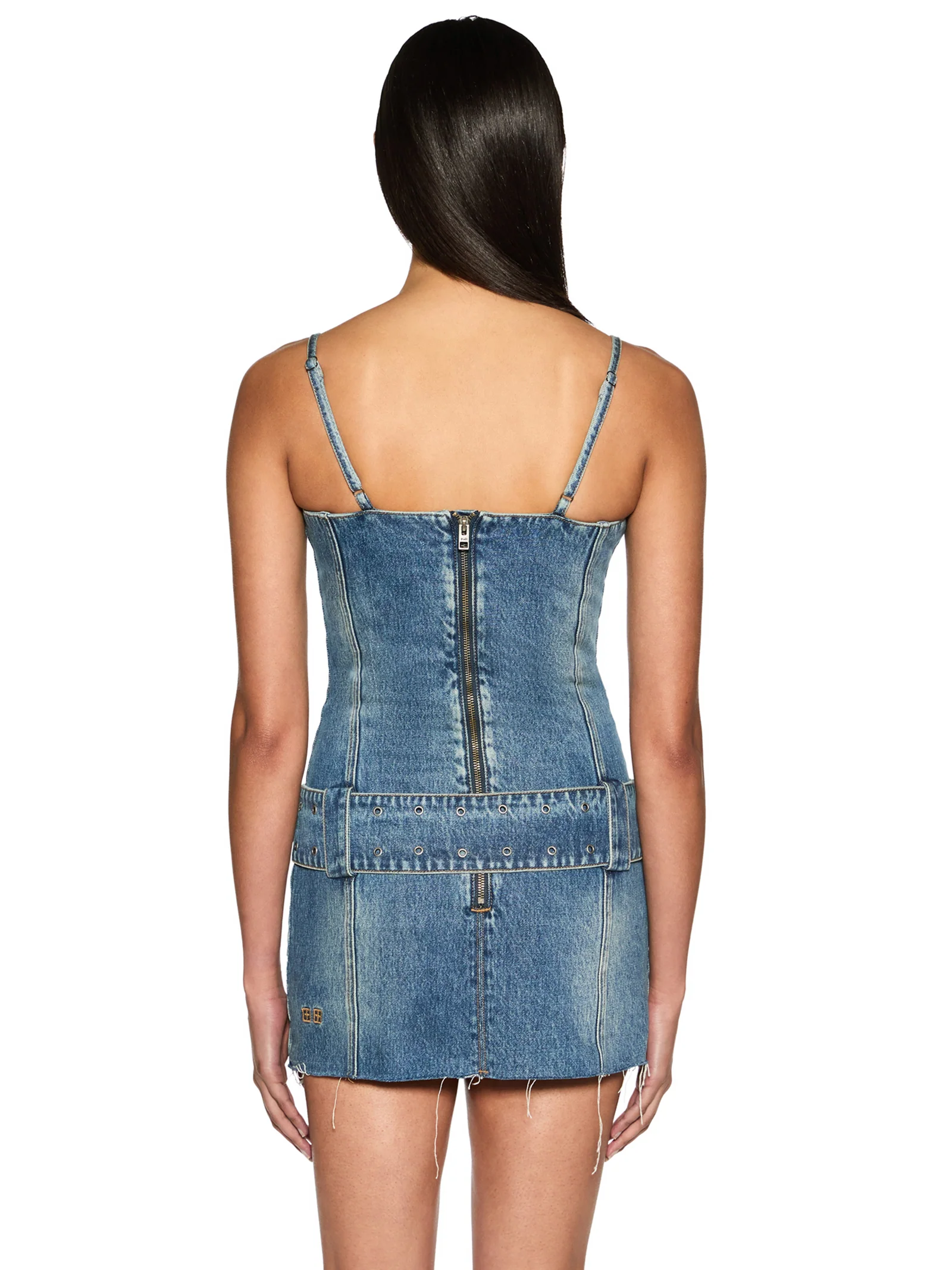 Dauphine Belted Mini Dress - Image 3