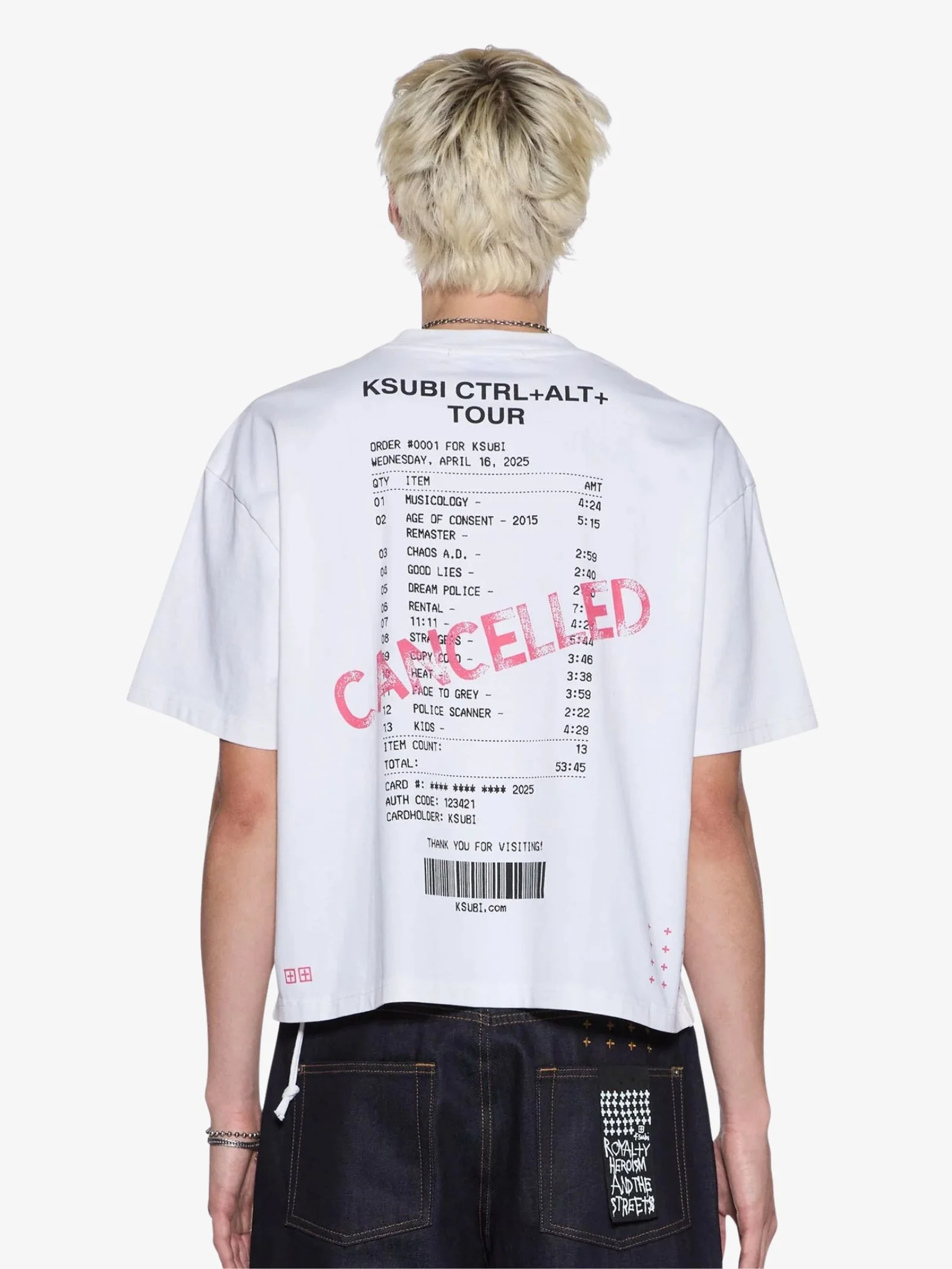 Force Quit Ss Halen Tee - Image 3