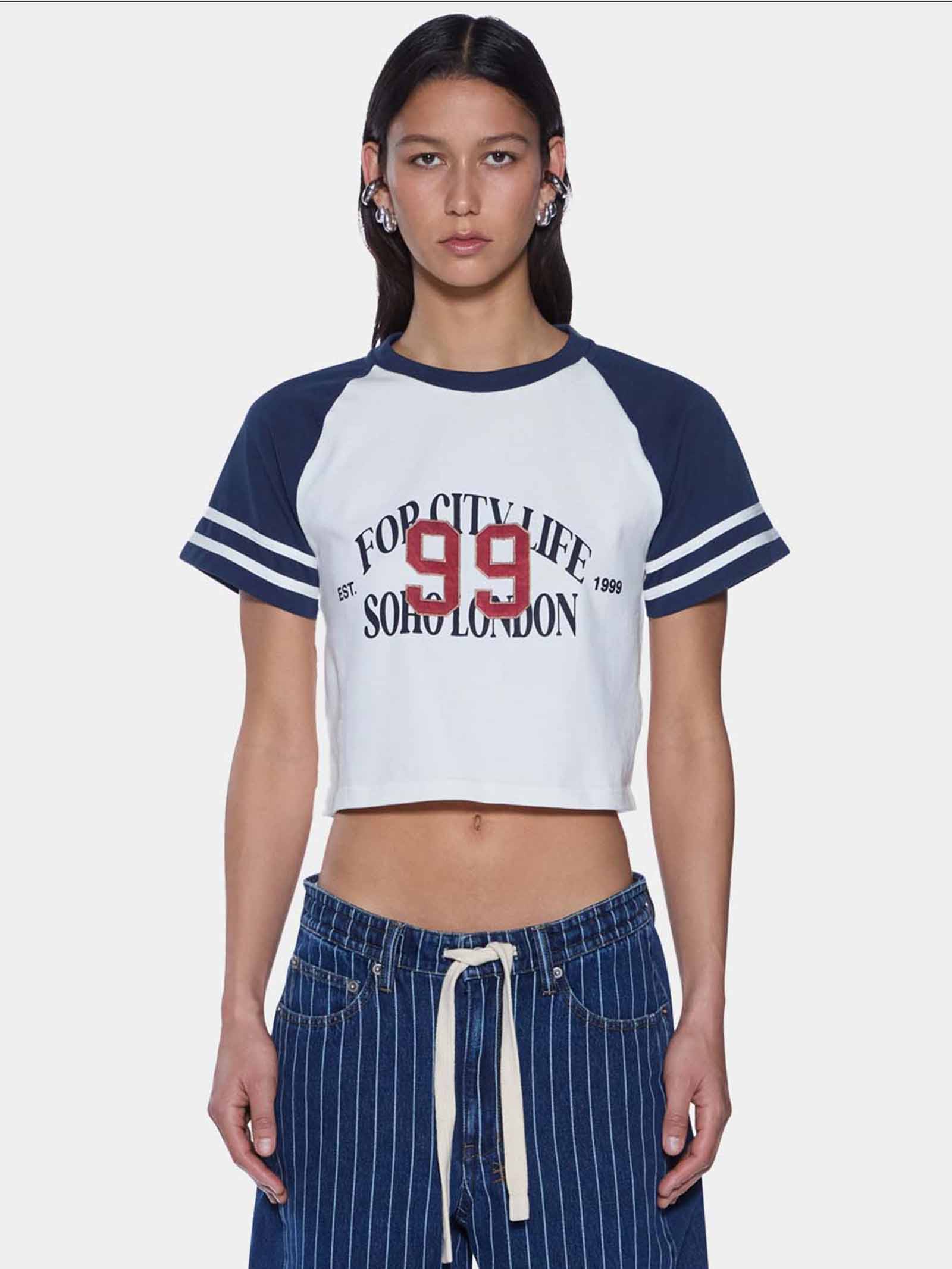 Raglan Boxy Short Sleeve Tee - Image 3