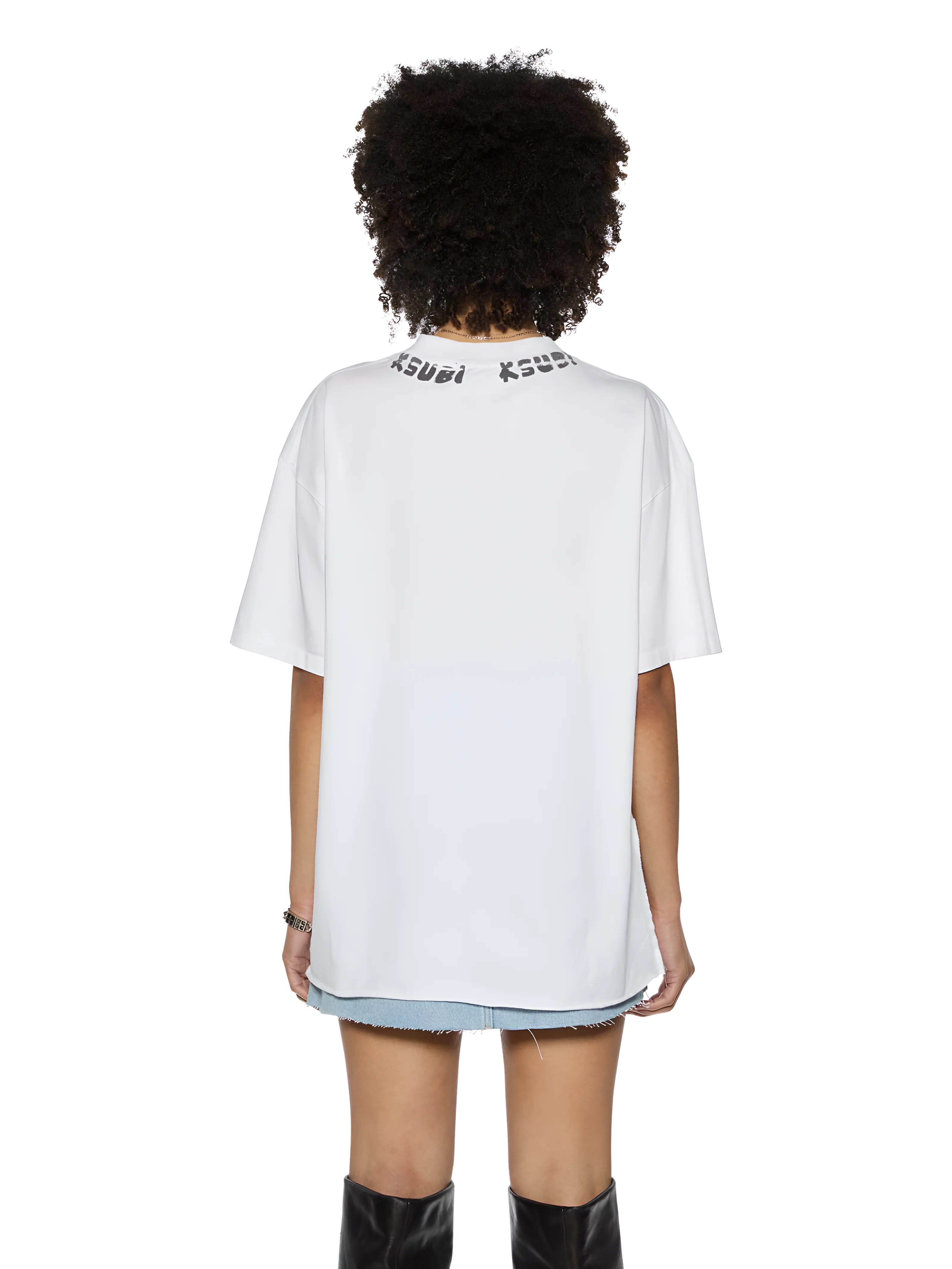 Scrawl Boyfriend Tee - Image 2