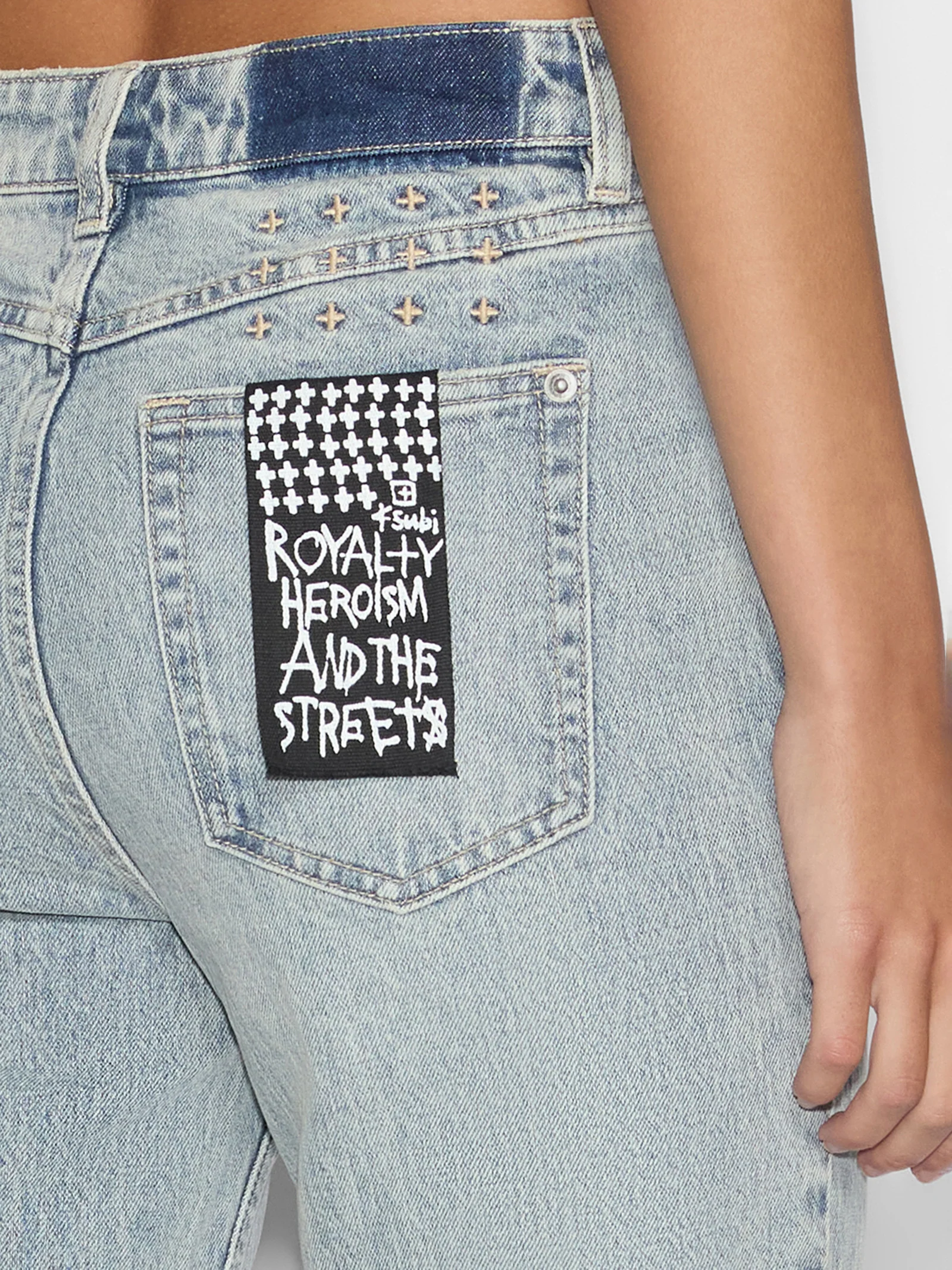 Straight Up Worn Jeans - Image 2