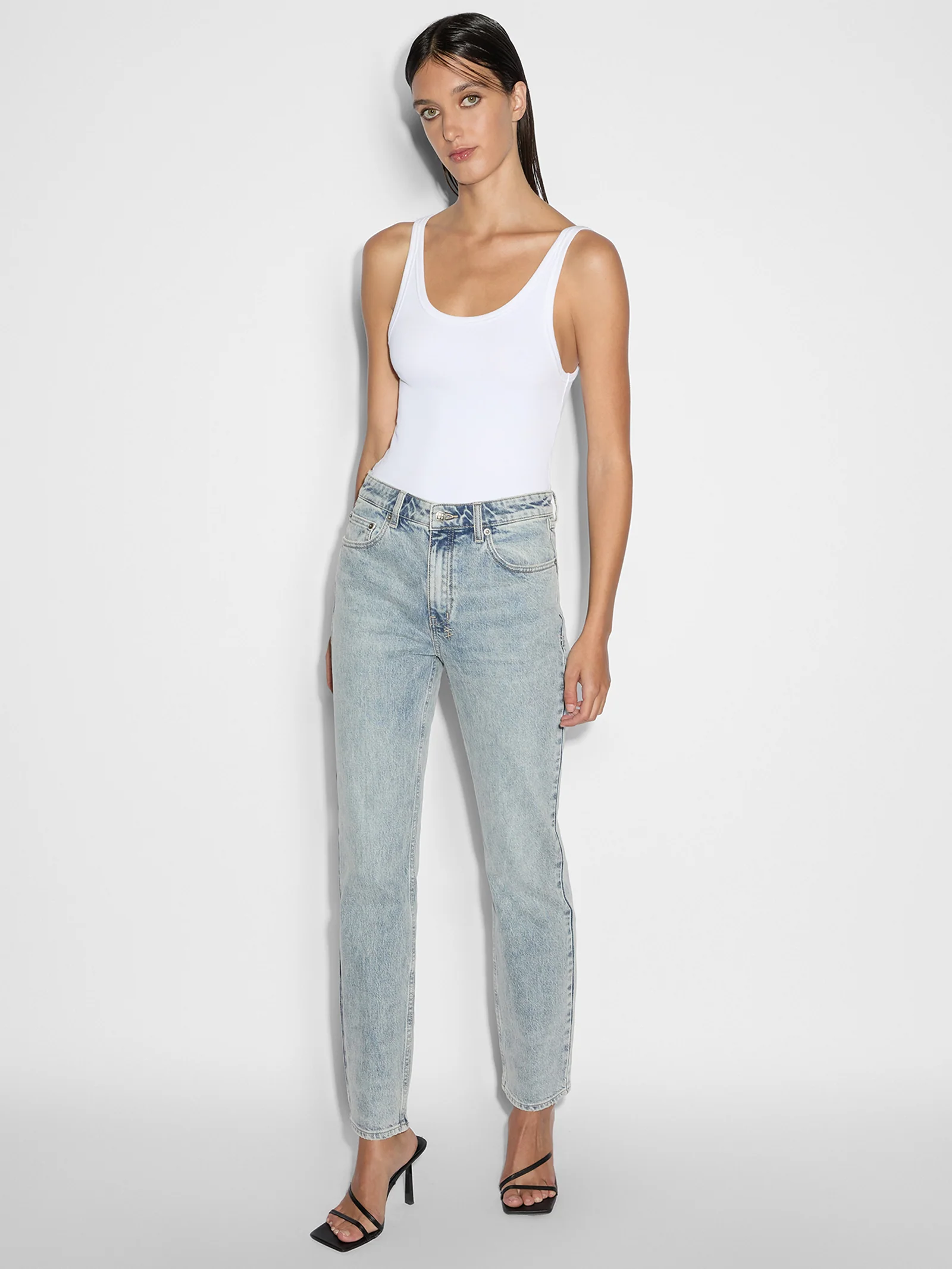 Straight Up Worn Jeans - Image 4