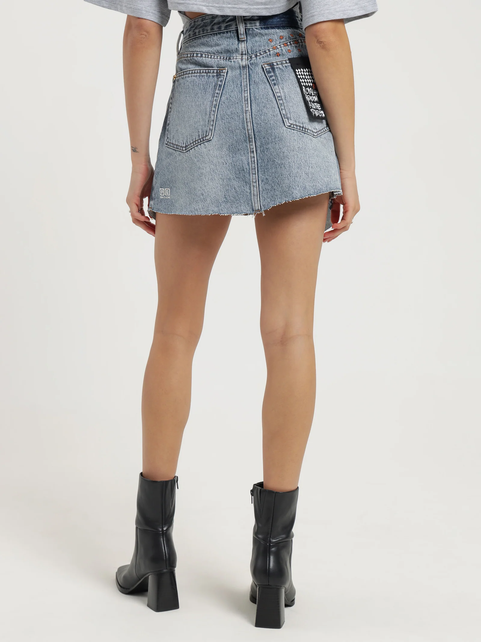 Ksubi x P.E Nation Double Skirt - Image 13
