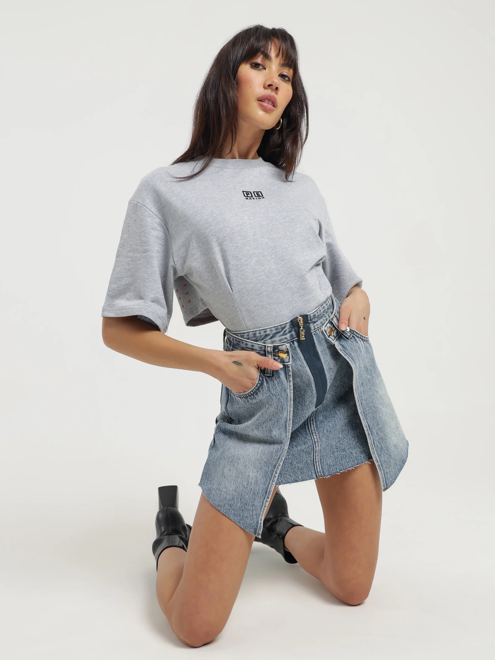 Ksubi x P.E Nation Double Skirt - Image 7