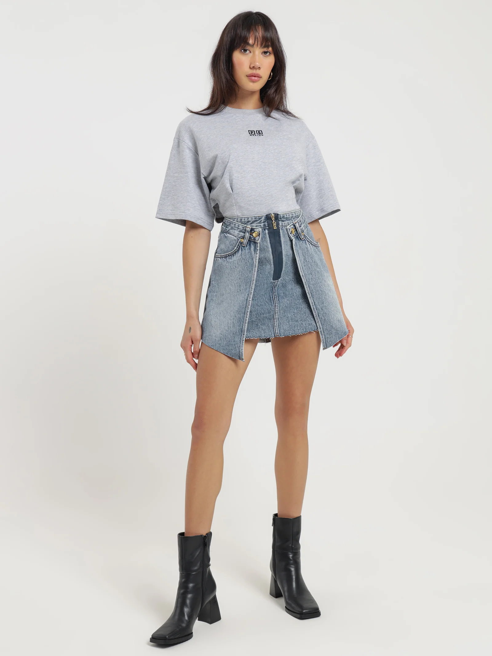 Ksubi x P.E Nation Double Skirt - Image 9