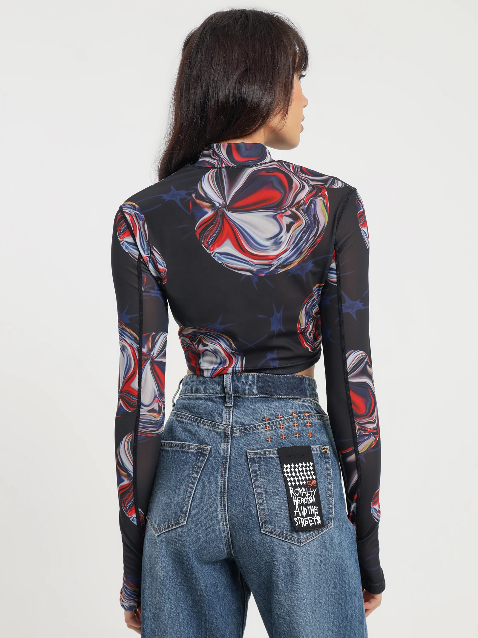 Ksubi x P.E Nation Long Sleeve Crop - Image 10
