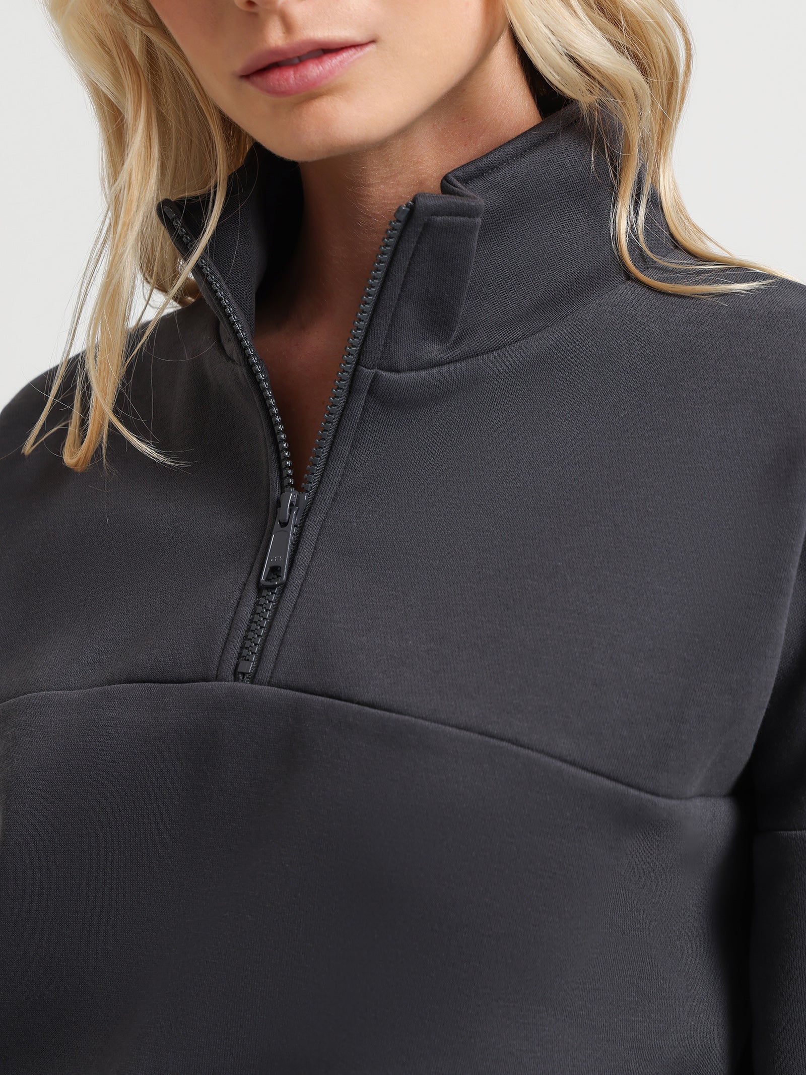 Kyra Half Zip Sweat - Image 3