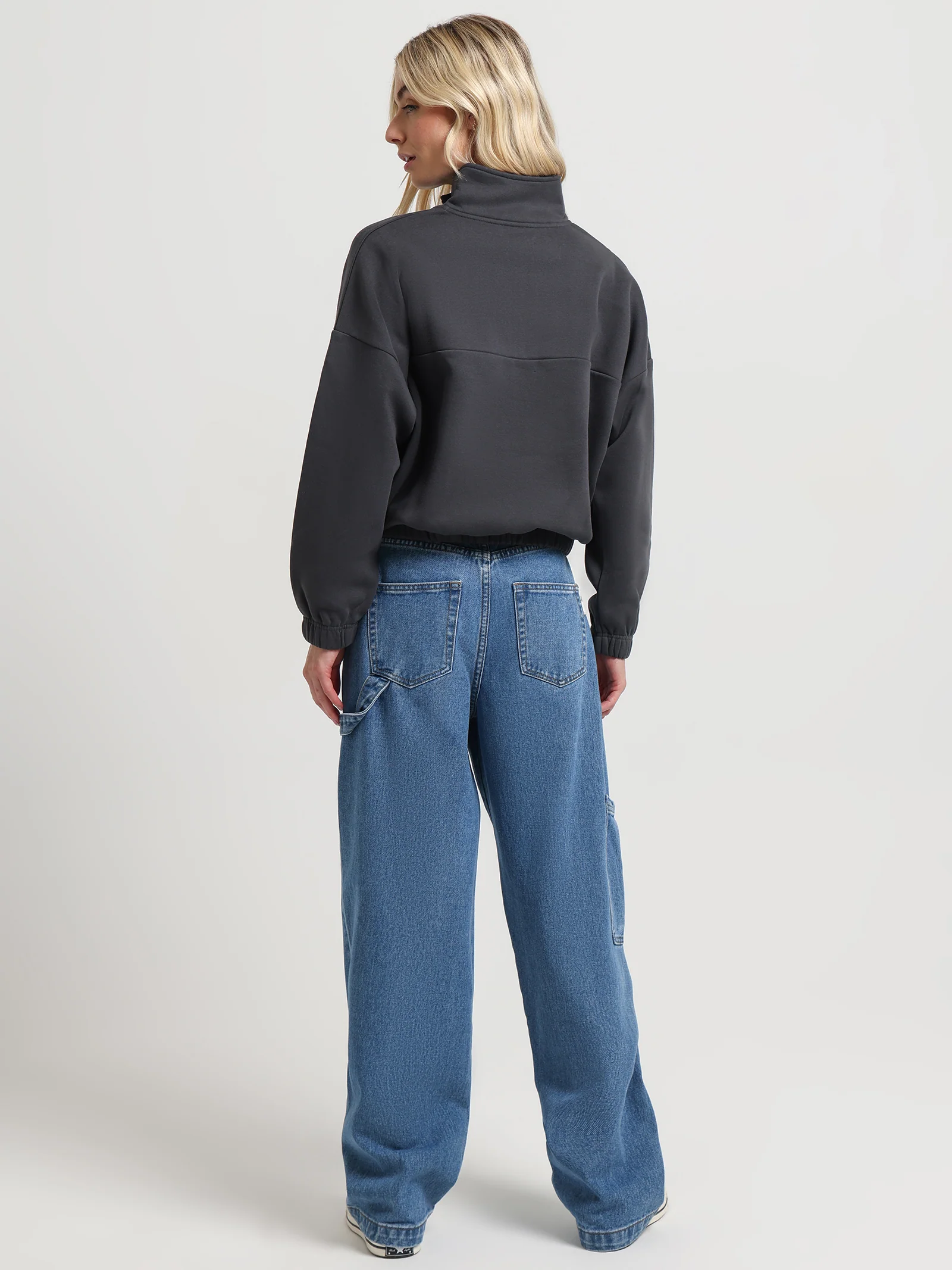 Kyra Half Zip Sweat - Image 5
