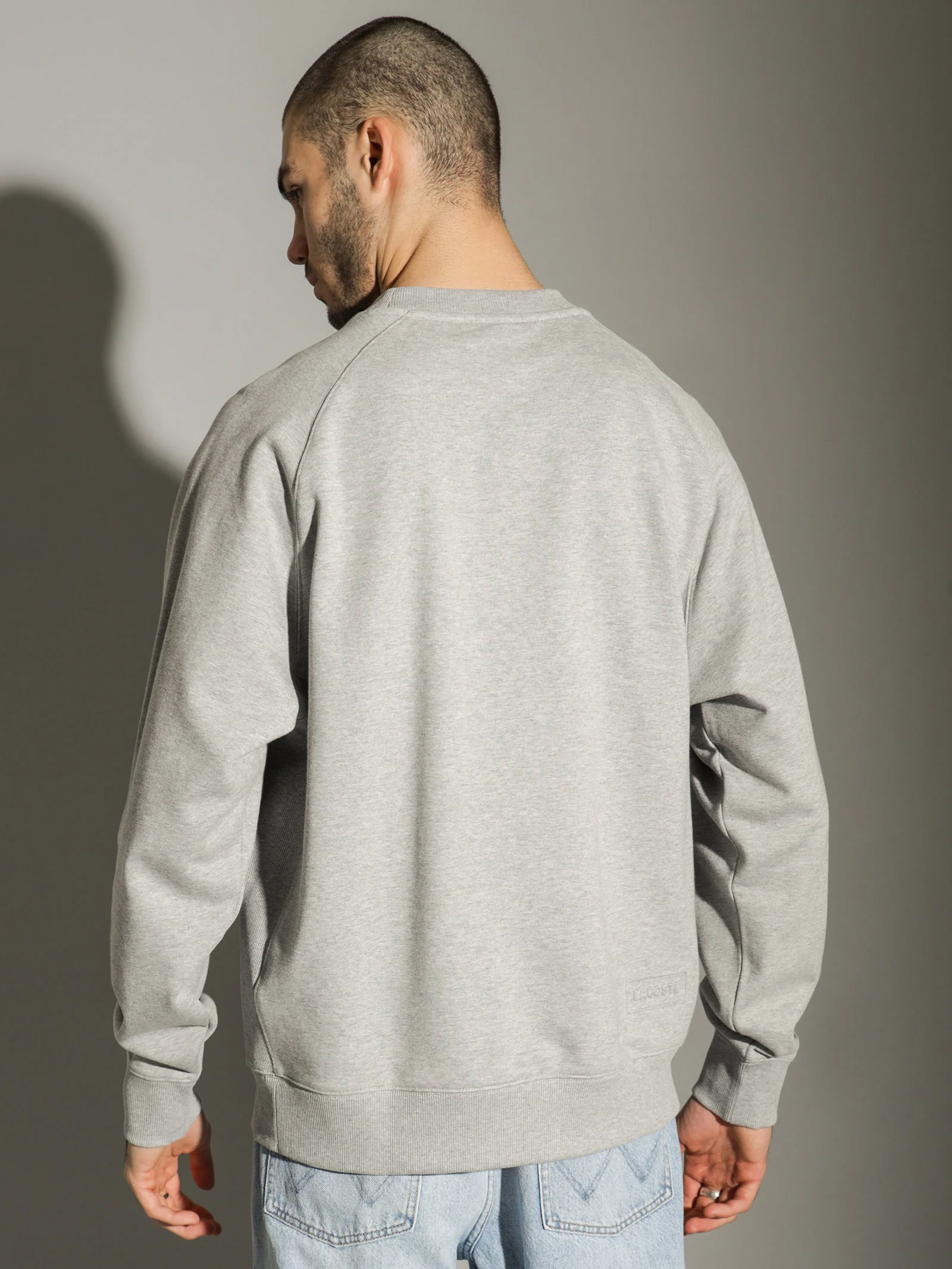 L!VE Loose Cotton Fleece Crew - Image 8