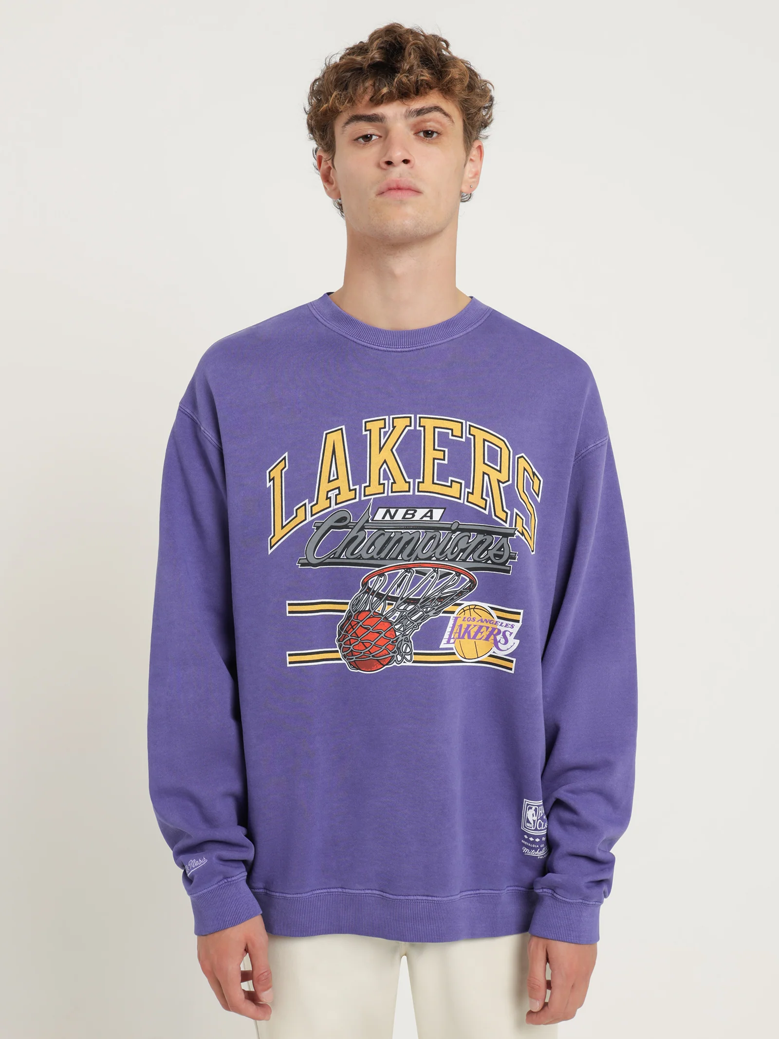 LA Lakers Hoop Crew Sweat