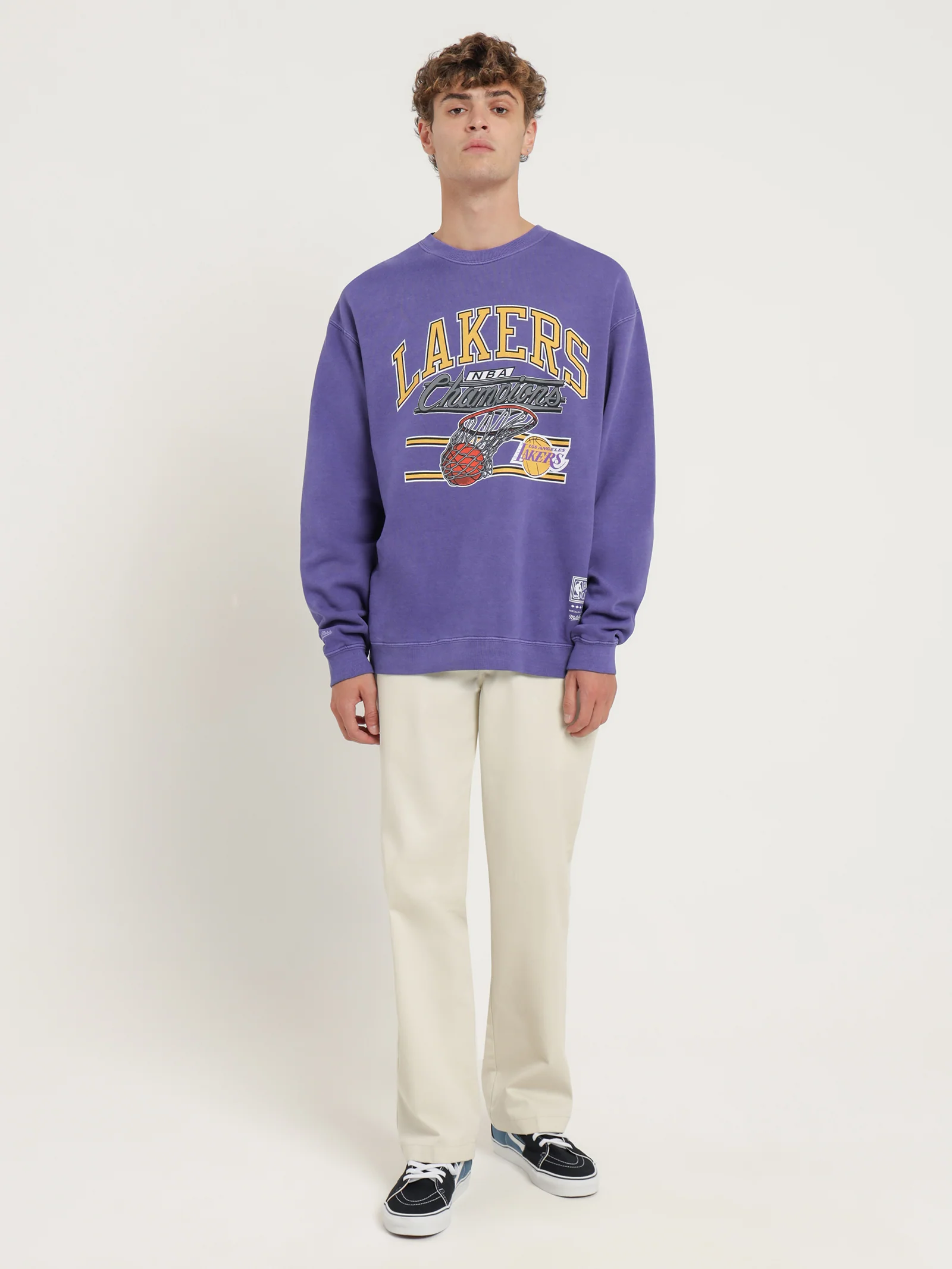 LA Lakers Hoop Crew Sweat - Image 3