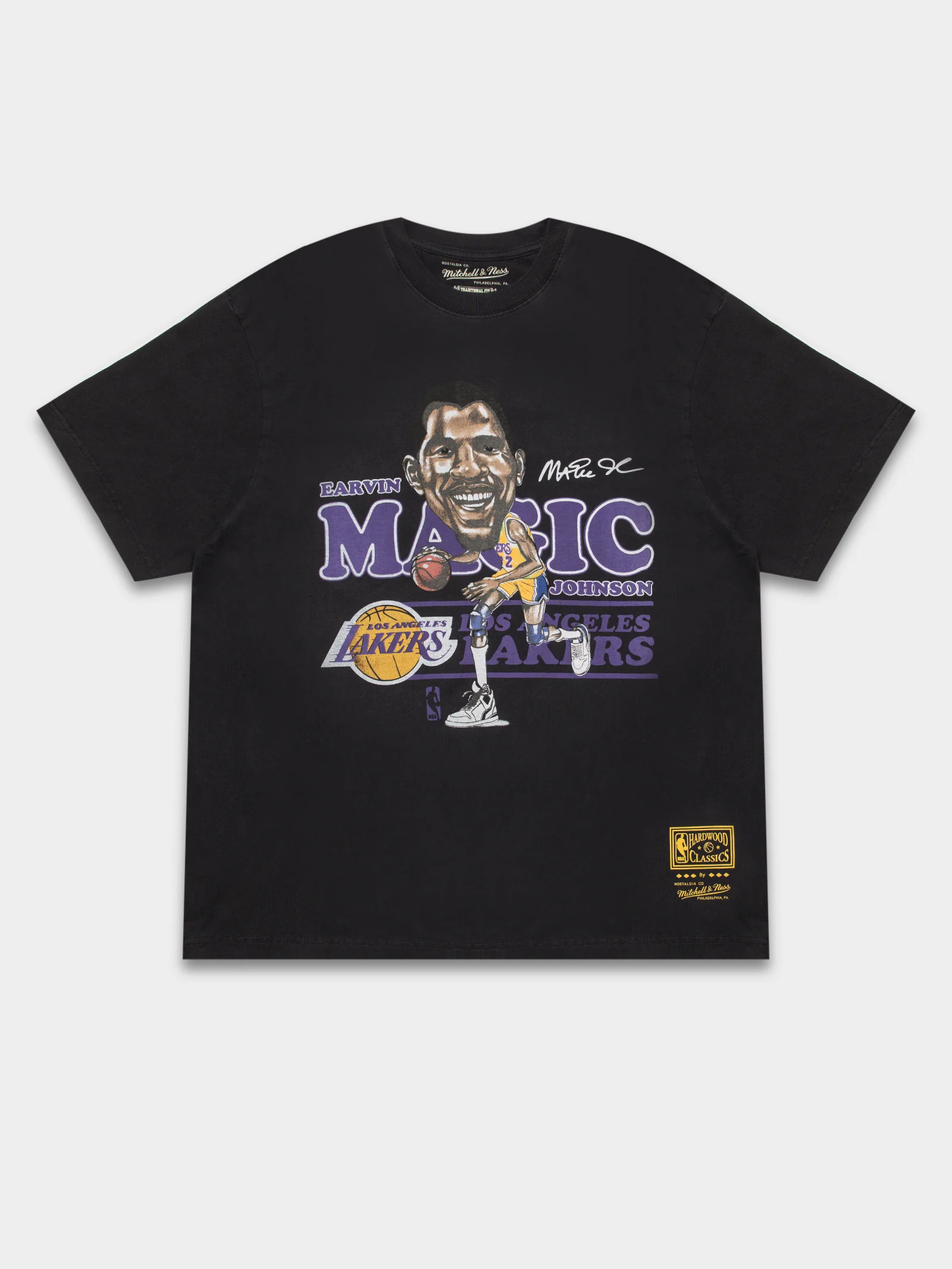 LA Lakers Magic Johnson T-Shirt - Image 6