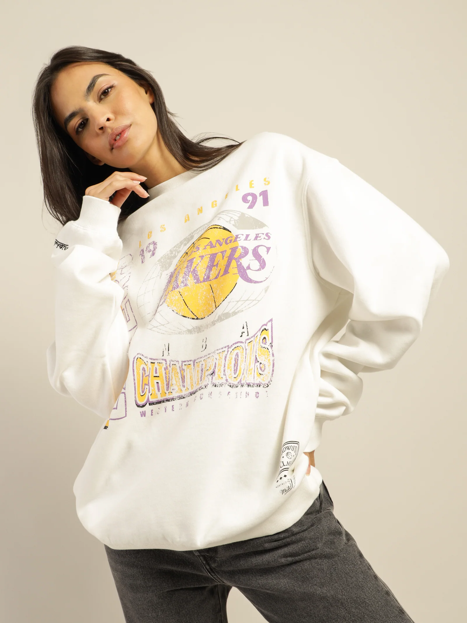 LA Lakers Road to Victory Crew Sweater - Image 2