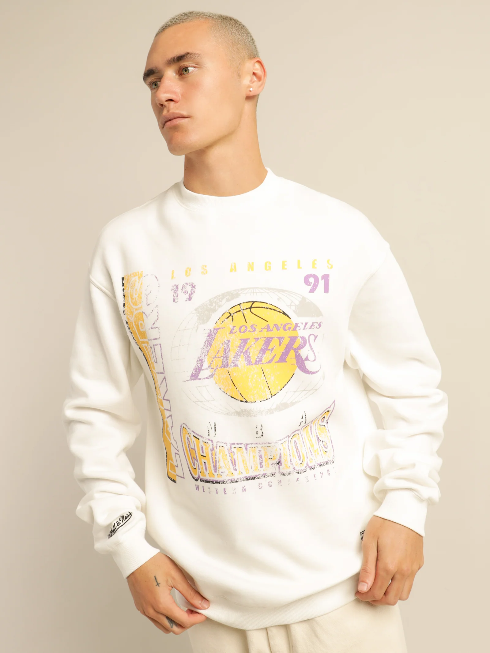 LA Lakers Road to Victory Crew Sweater - Image 5