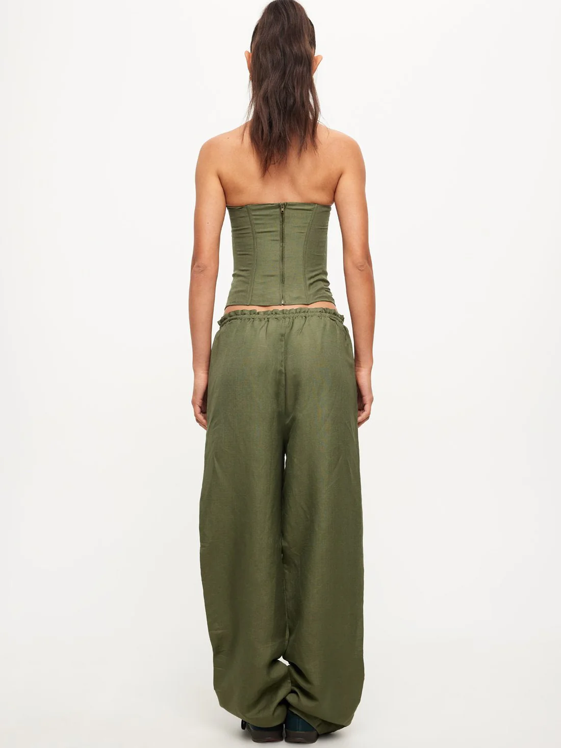 La Palma Low-Rise Baggy Pants - Image 5