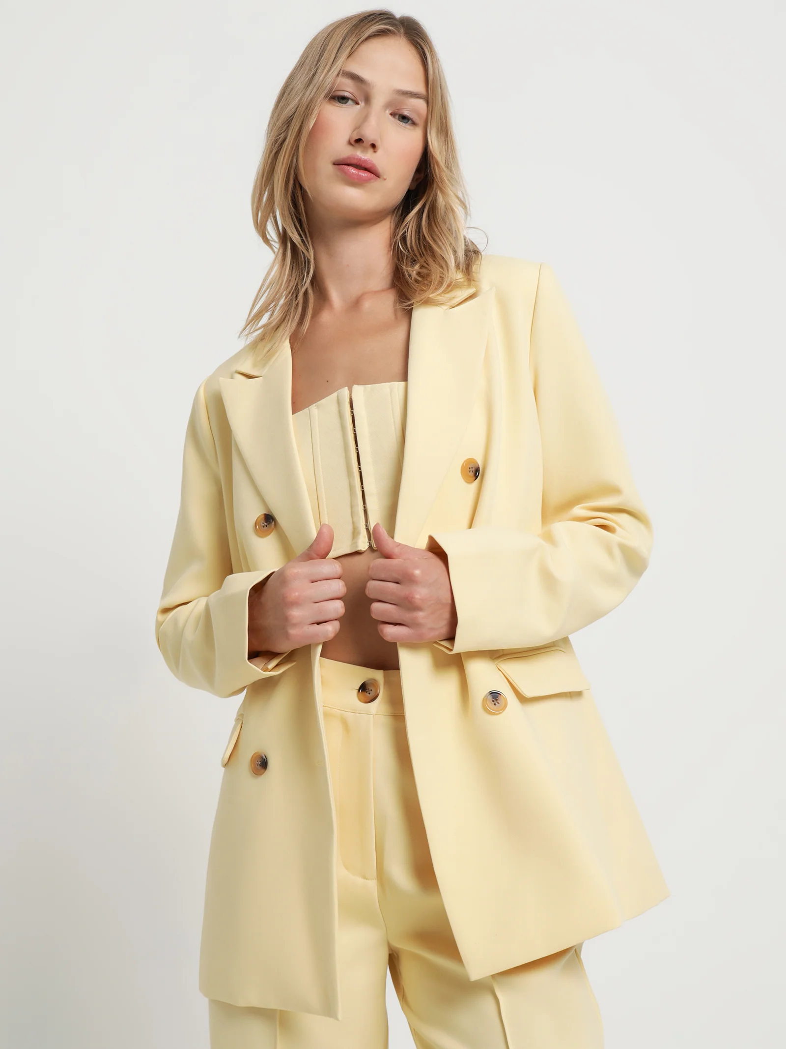 Lacey Double Breasted Blazer - Image 3