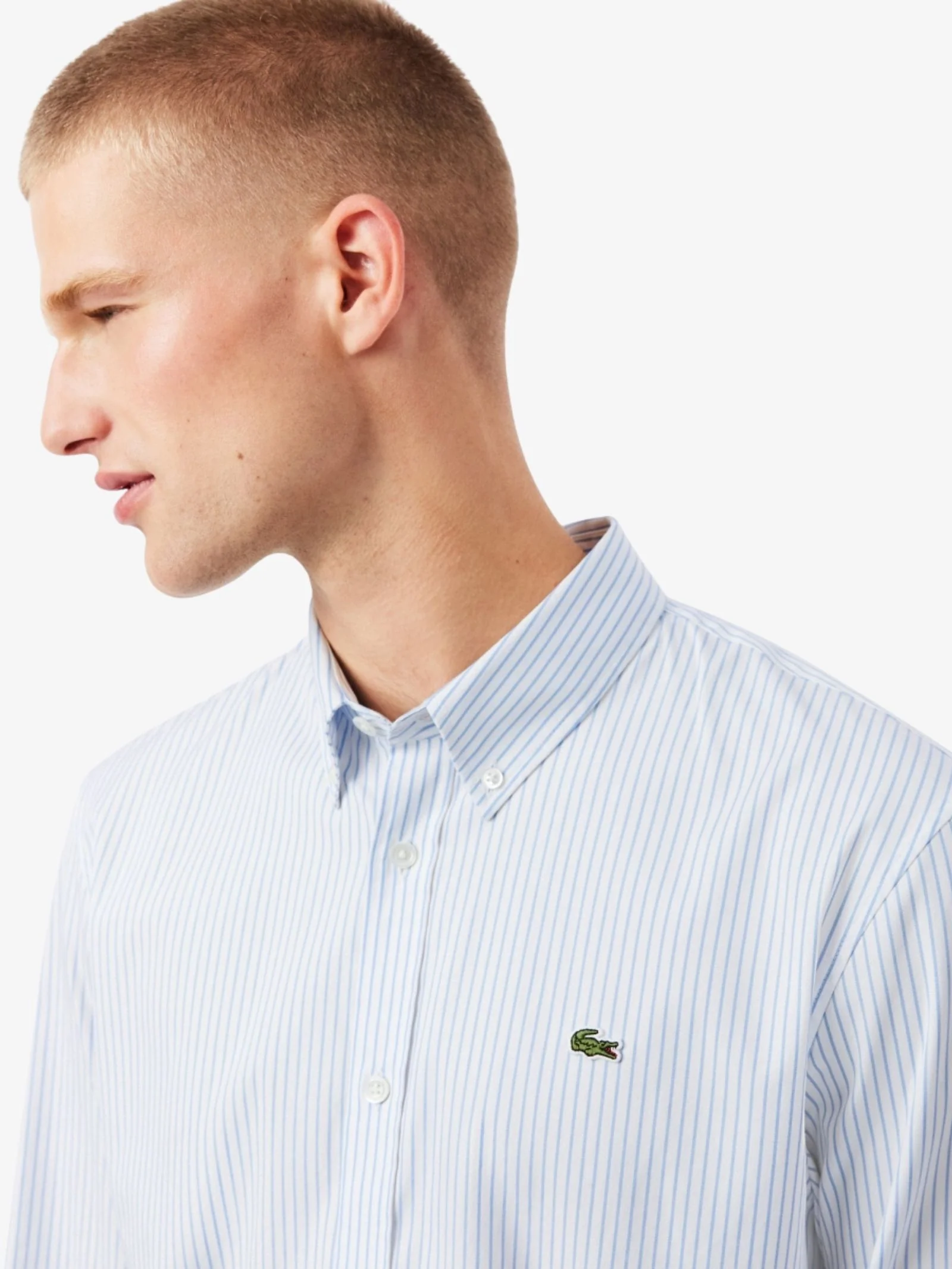 Striped Pinpoint Shirt - Image 3