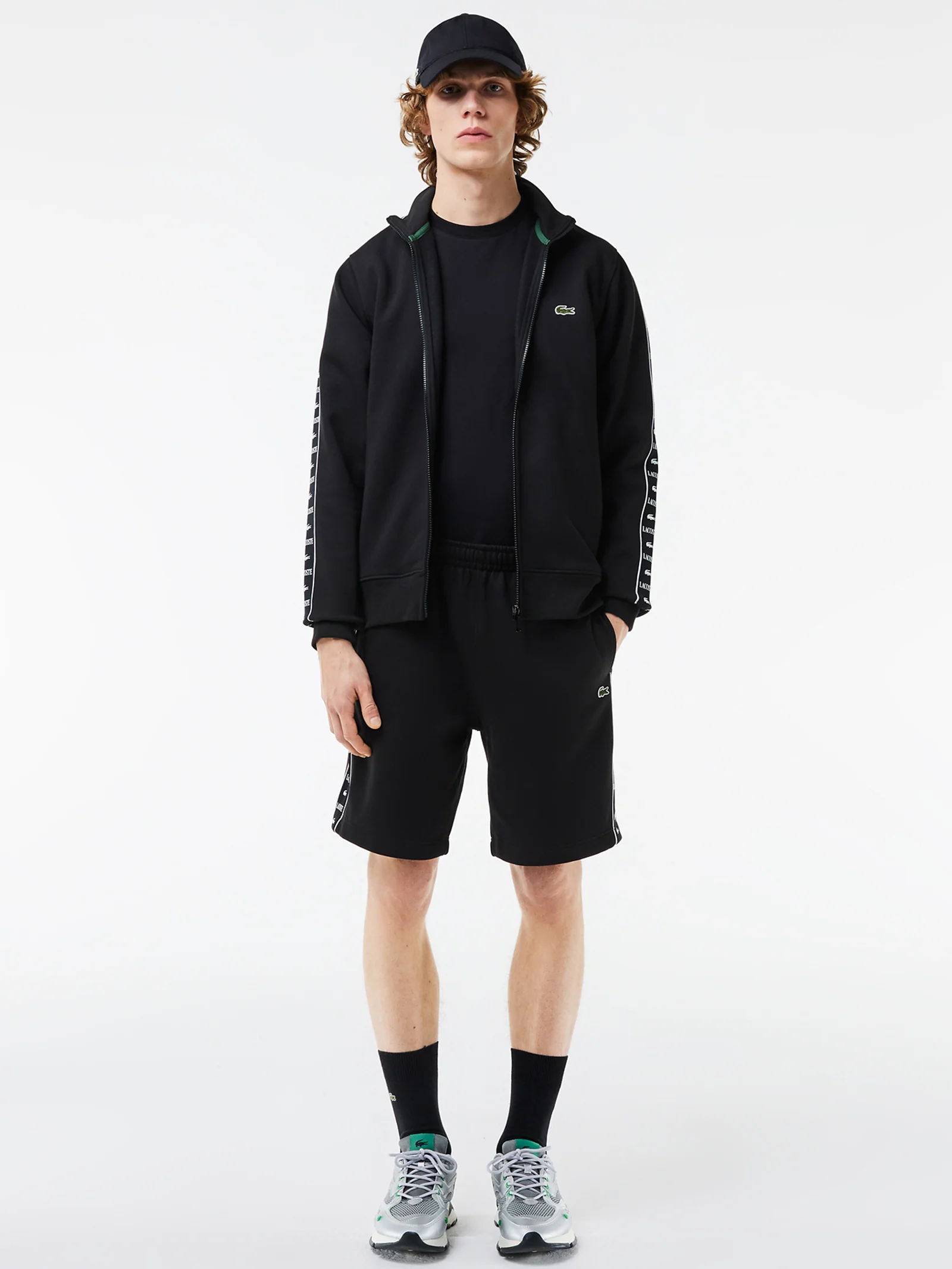 Tape Brushed Fleece Shorts - Image 3