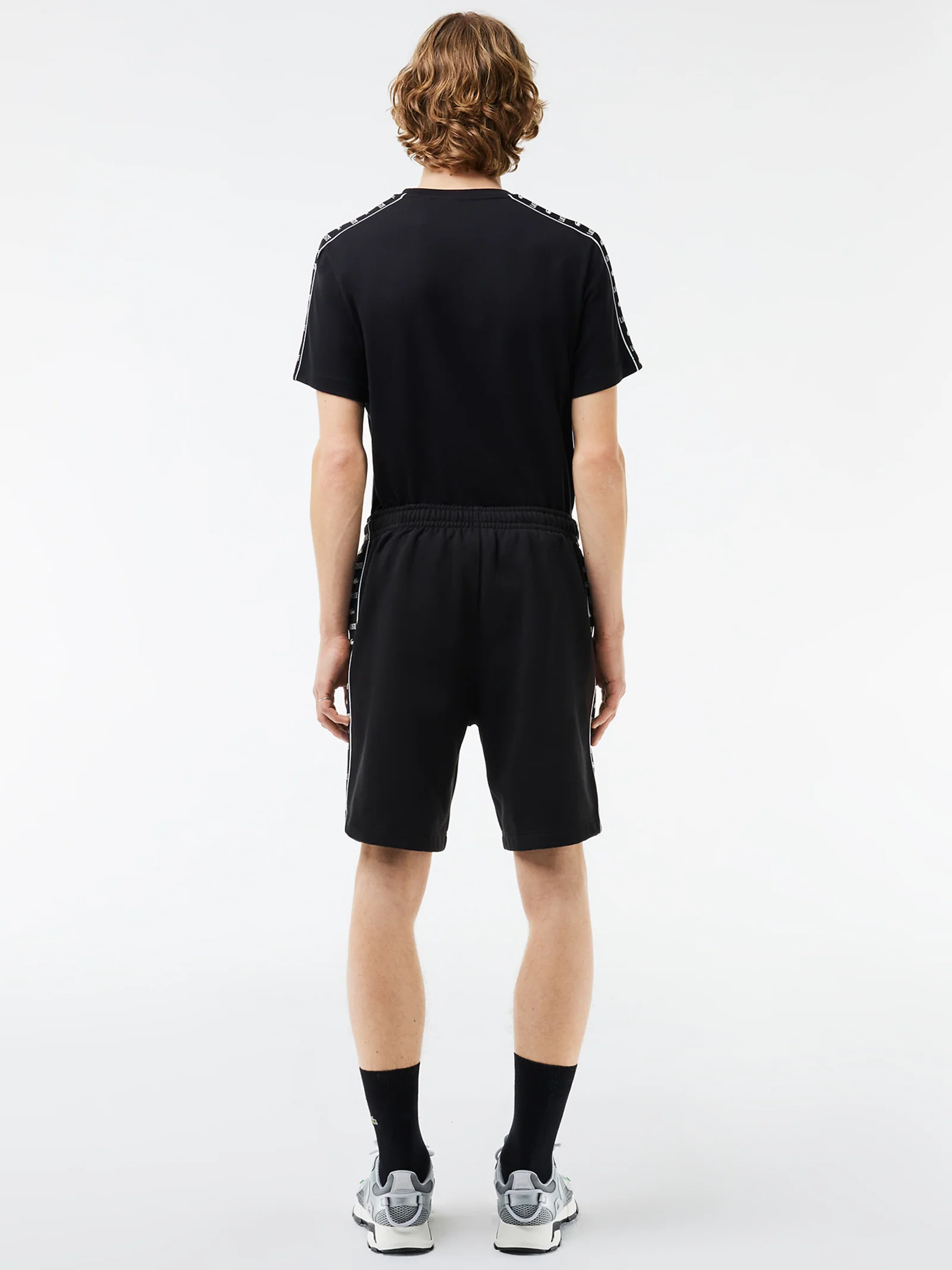 Tape Brushed Fleece Shorts - Image 4