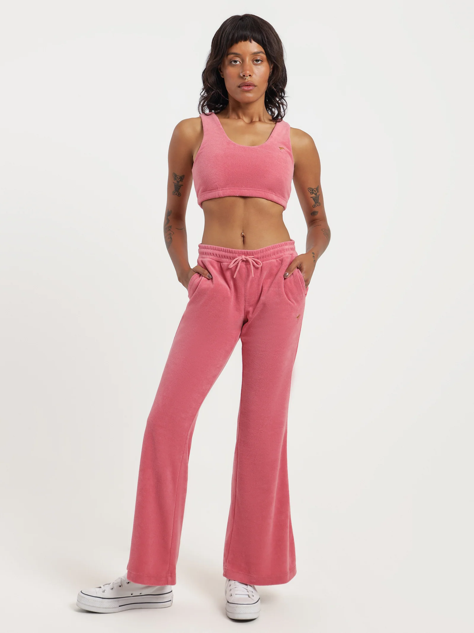 Lagoon Terry Flared Pants - Image 4