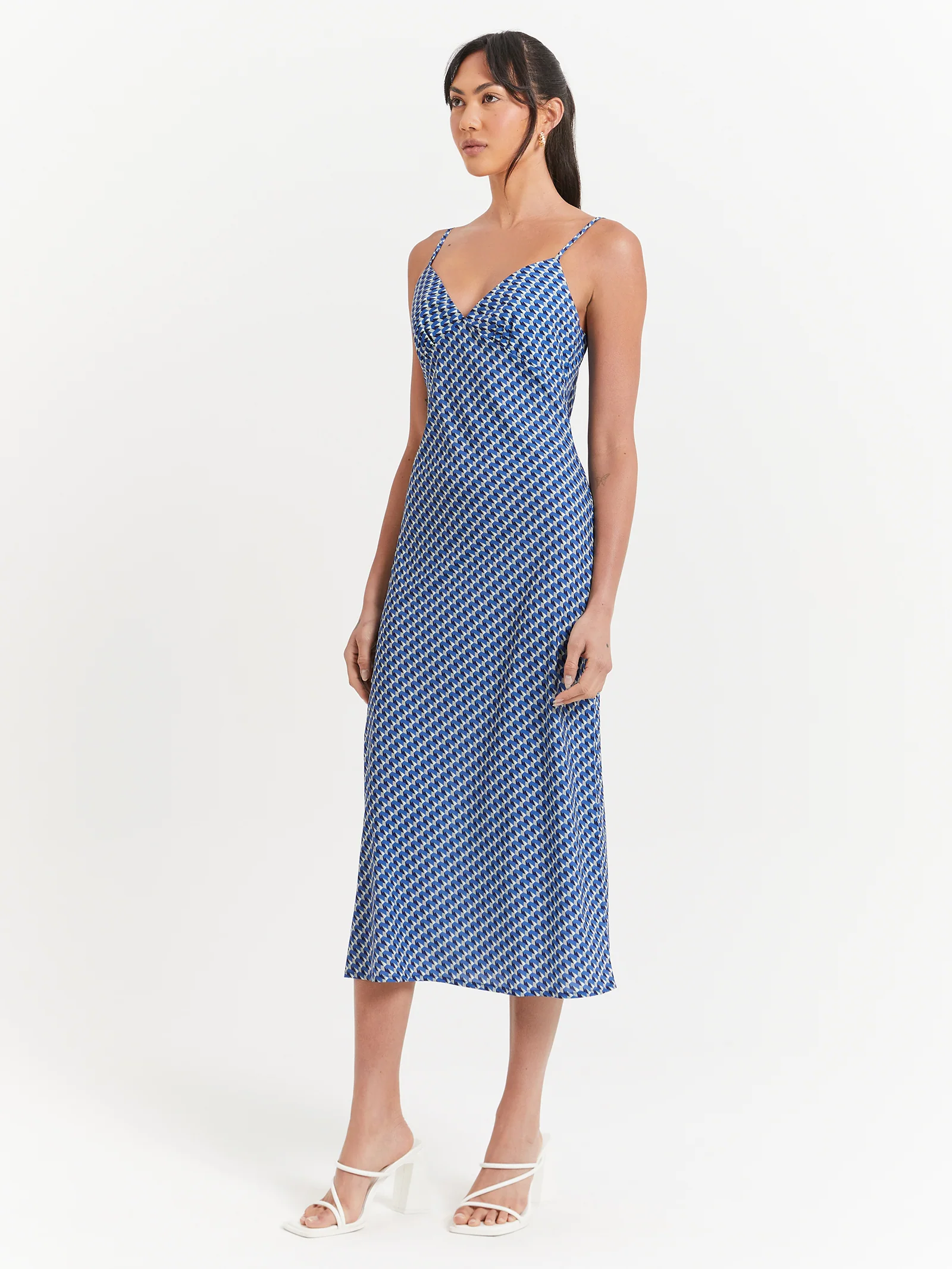 Lana Midi Slip Dress - Image 4