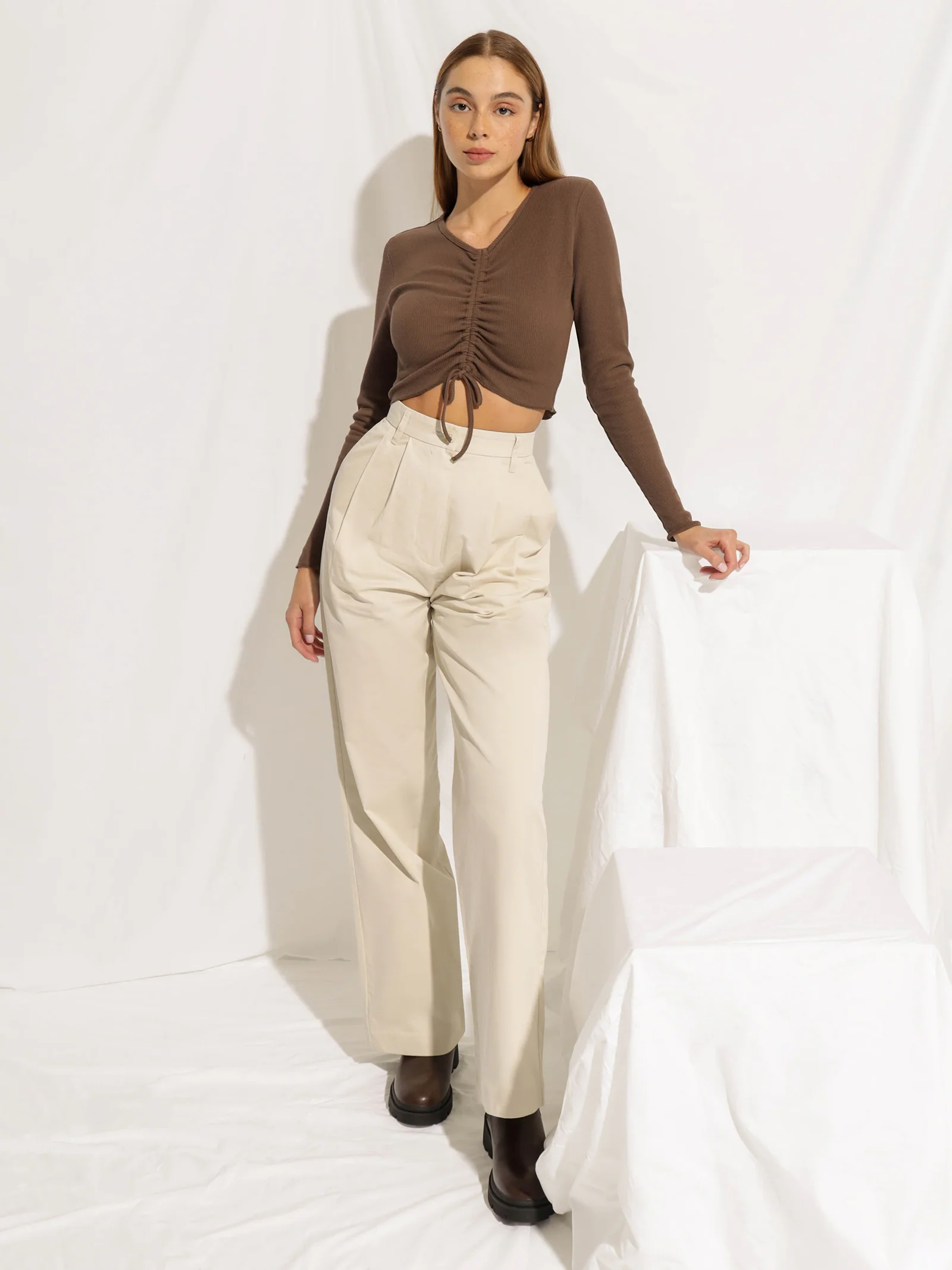 Lane Drawstring T-Shirt - Image 3