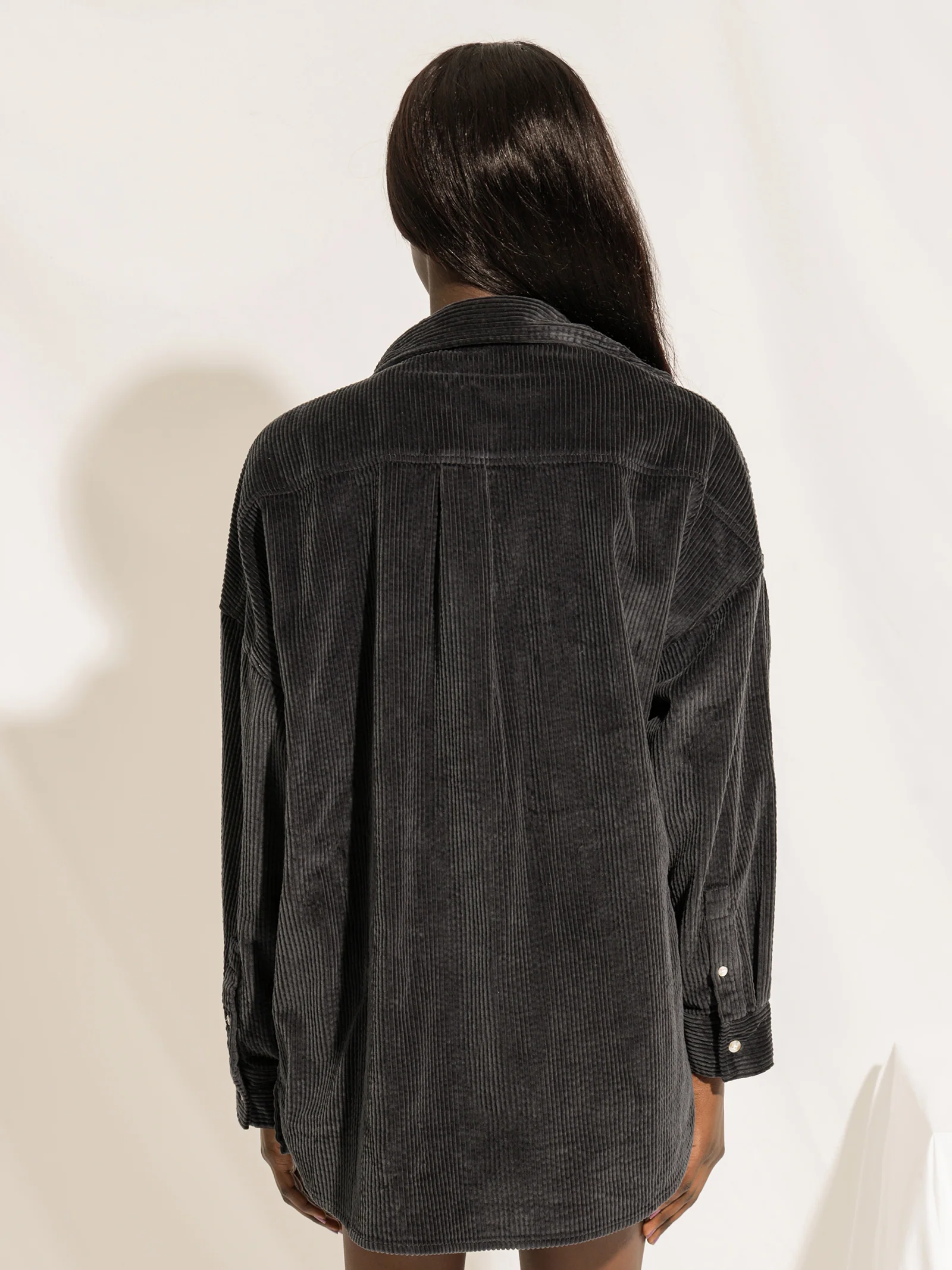 Lars Corduroy Shacket - Image 5