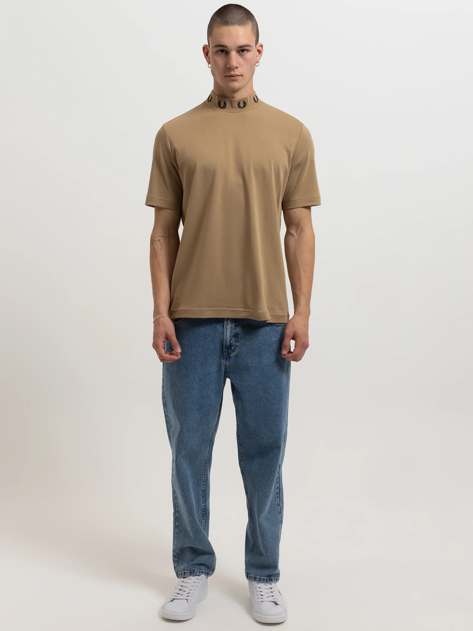Laurel Wreath High Neck T-Shirt - Image 2