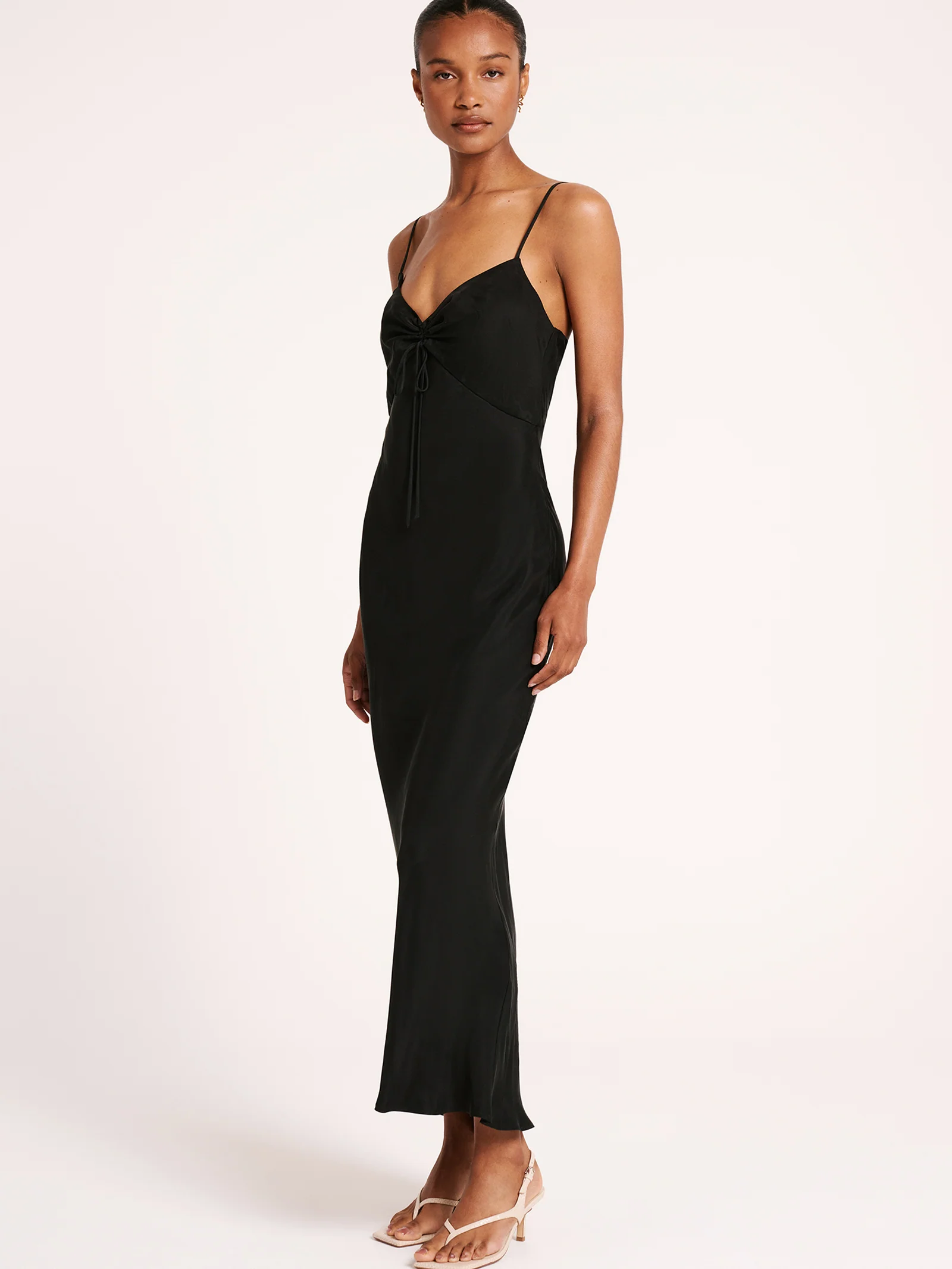 Lea Cupro Dress - Image 4