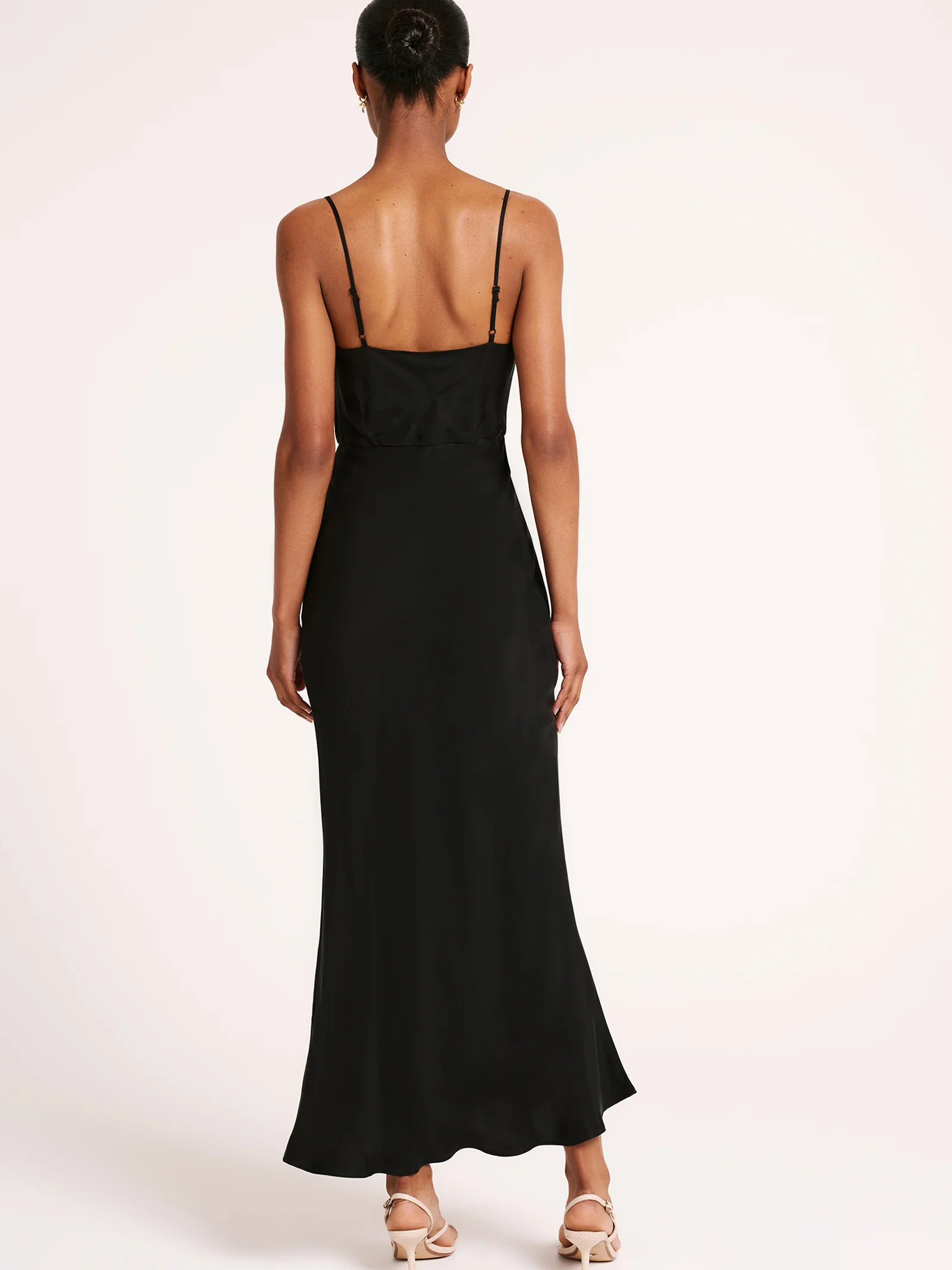 Lea Cupro Dress - Image 5
