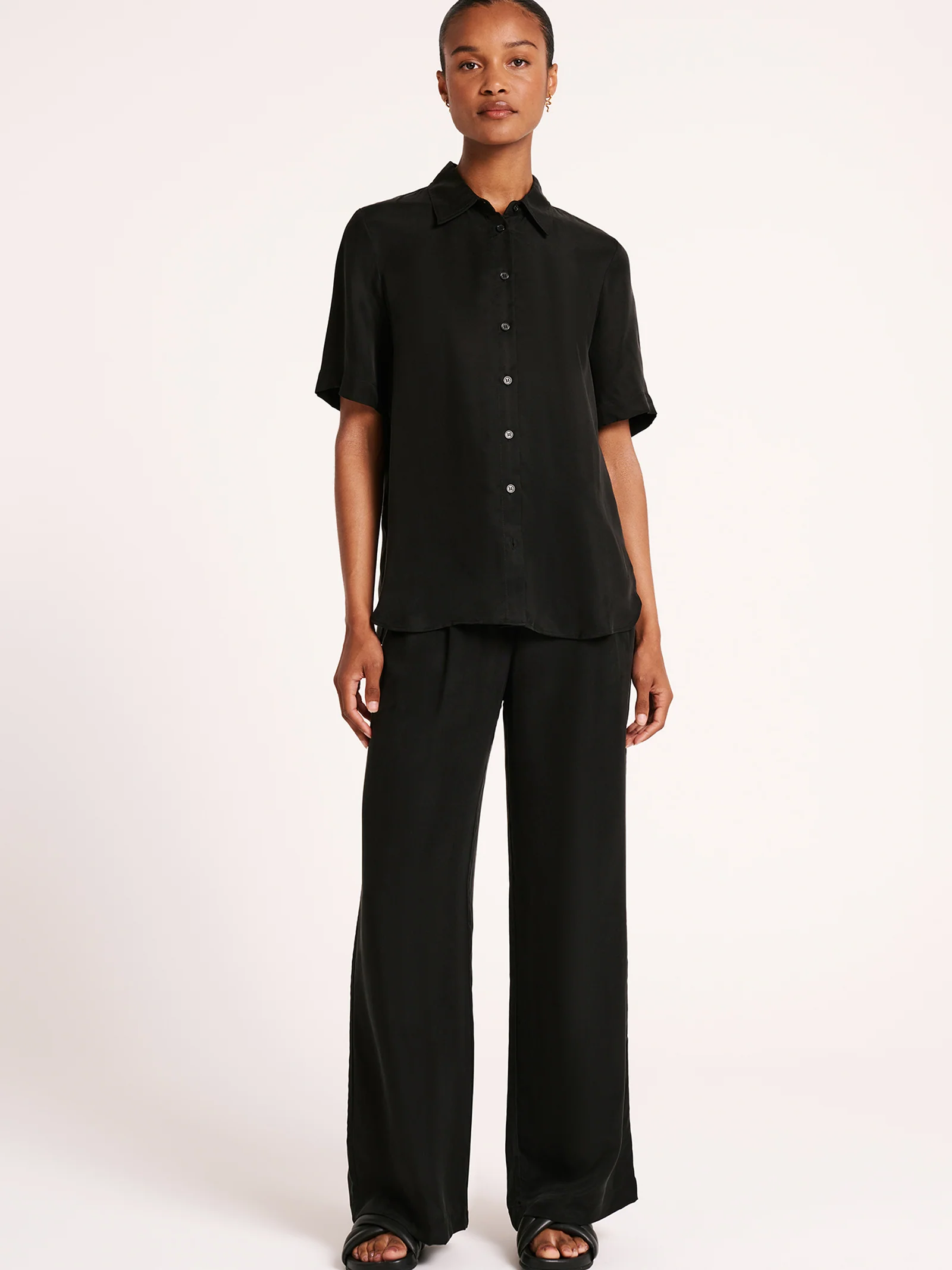 Lea Cupro Shirt - Image 2