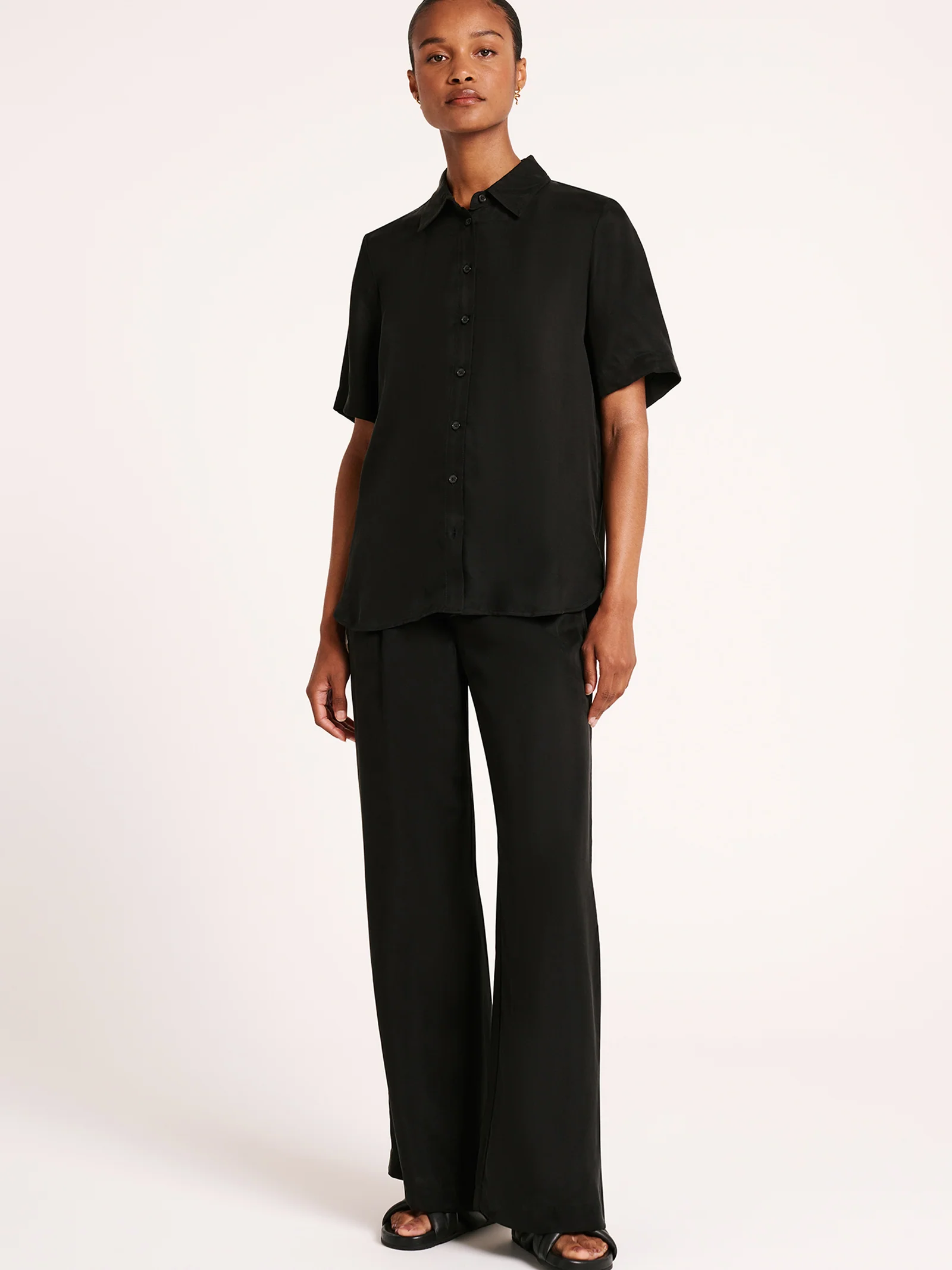 Lea Cupro Shirt - Image 4