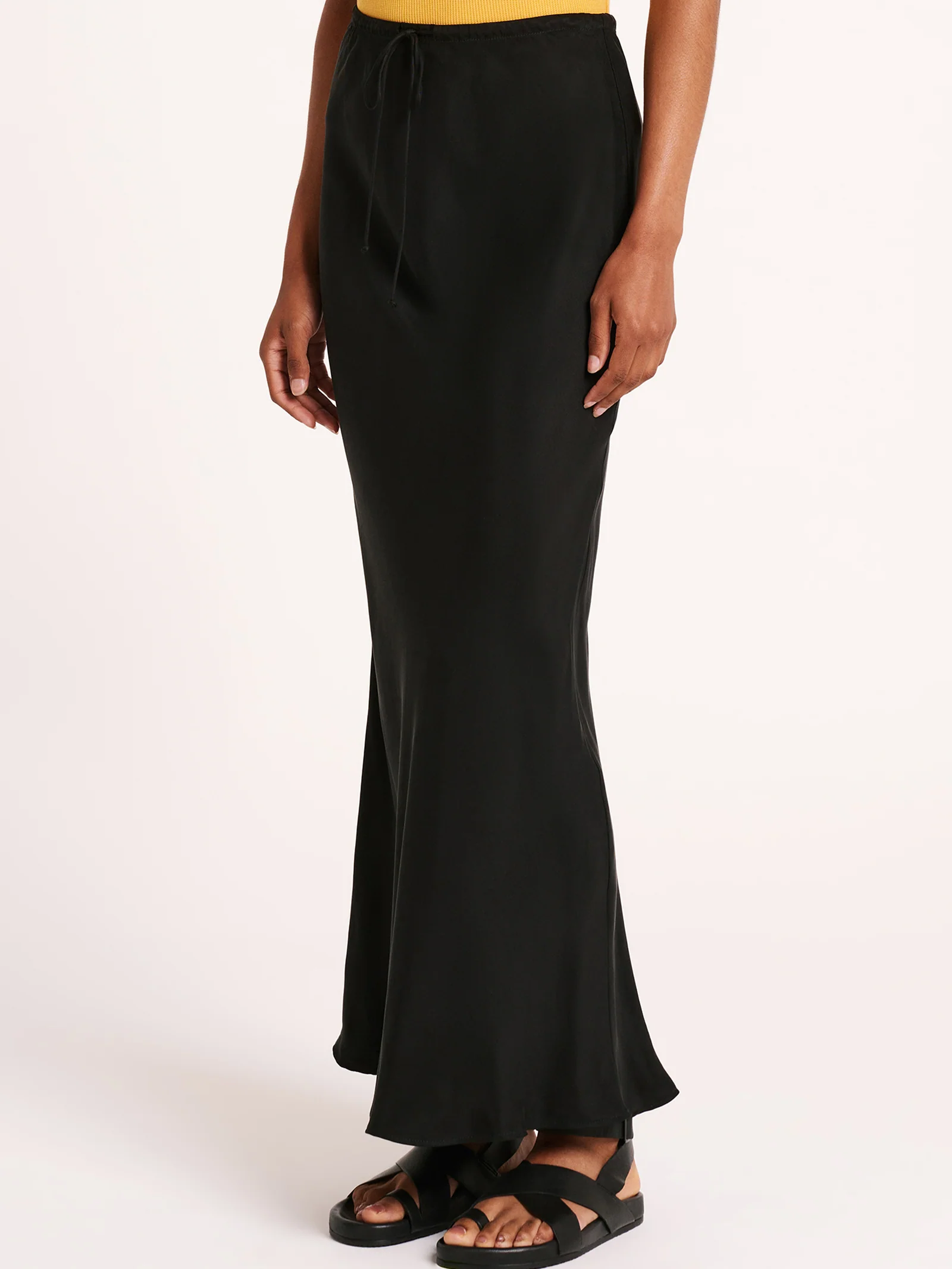 Lea Cupro Skirt - Image 3