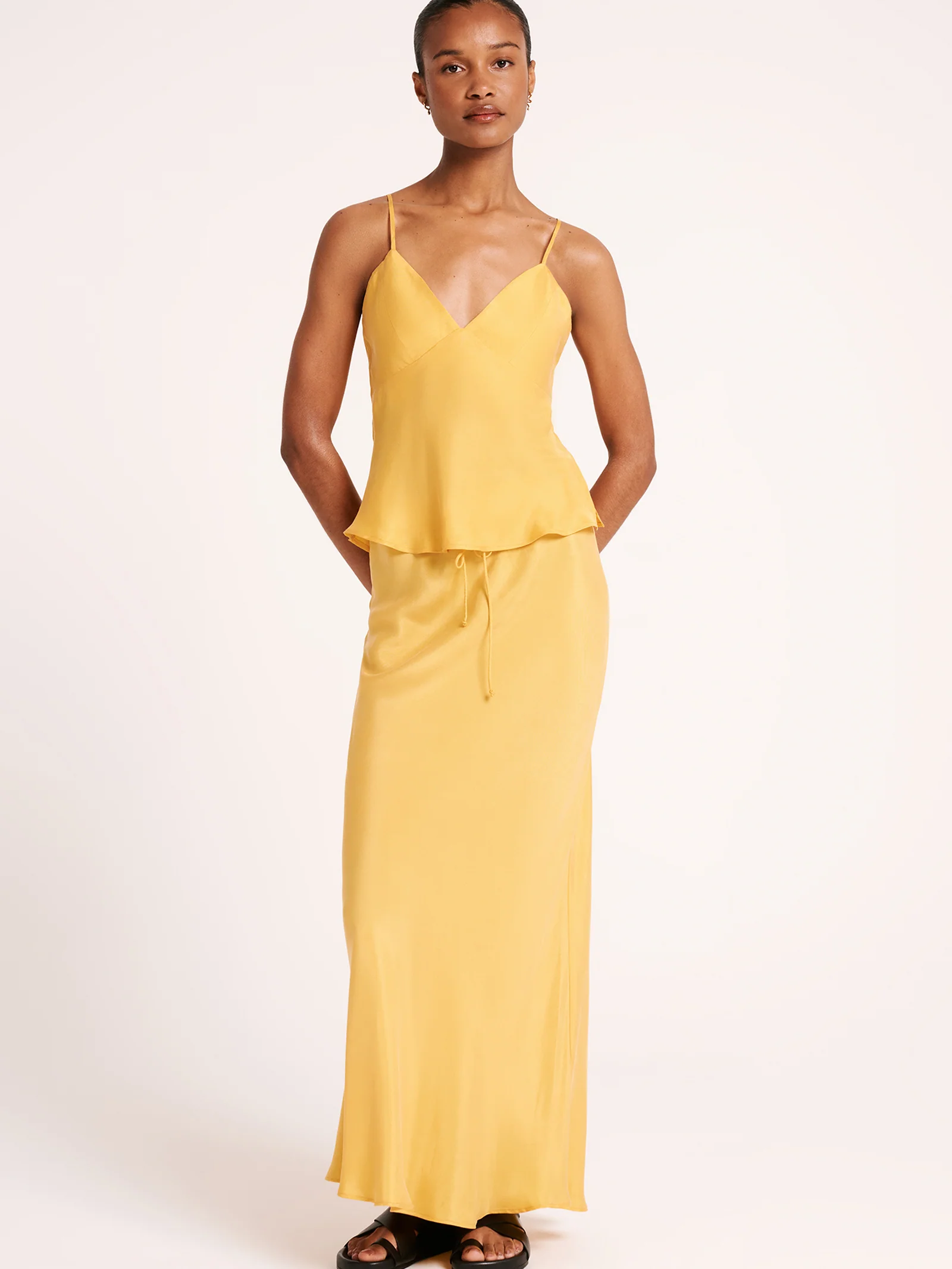 Lea Cupro Skirt - Image 4