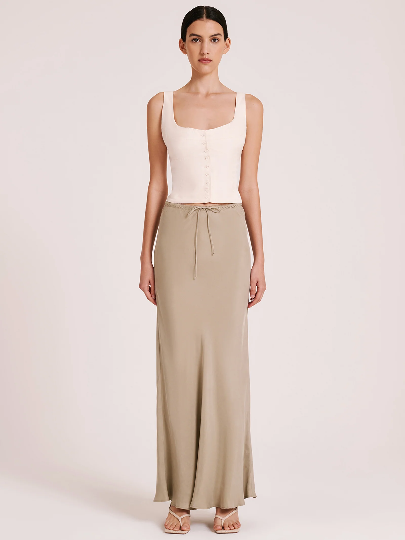 Lea Cupro Skirt - Image 2
