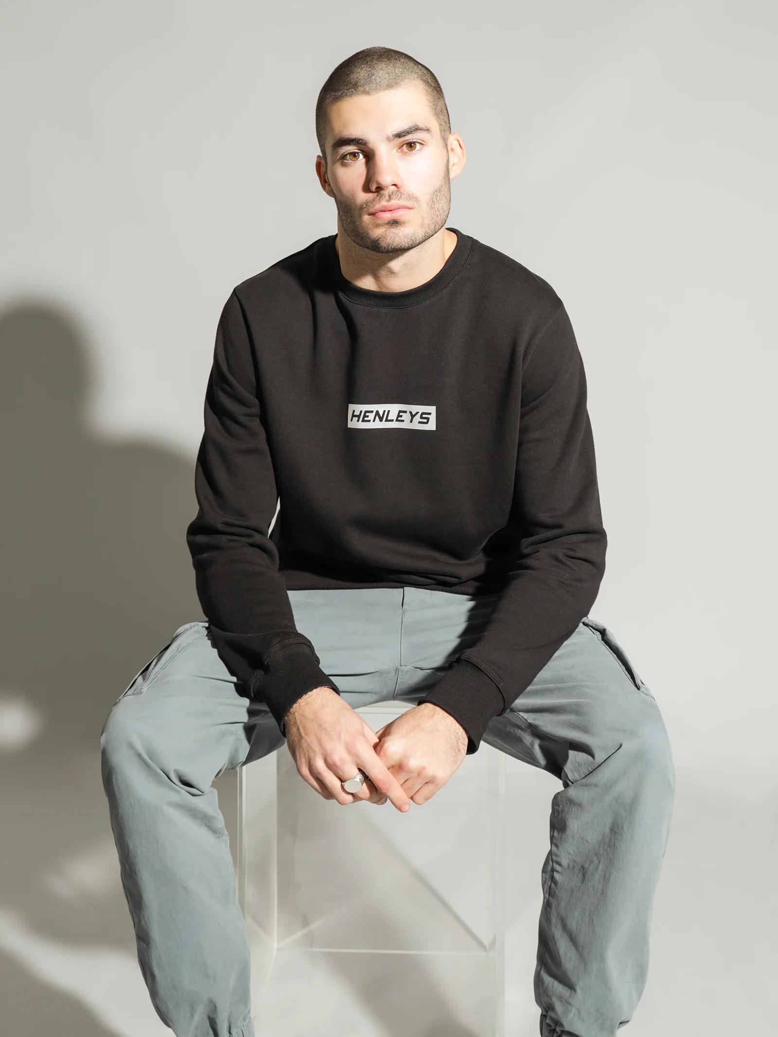 League Reflective Crew Sweater - Image 2