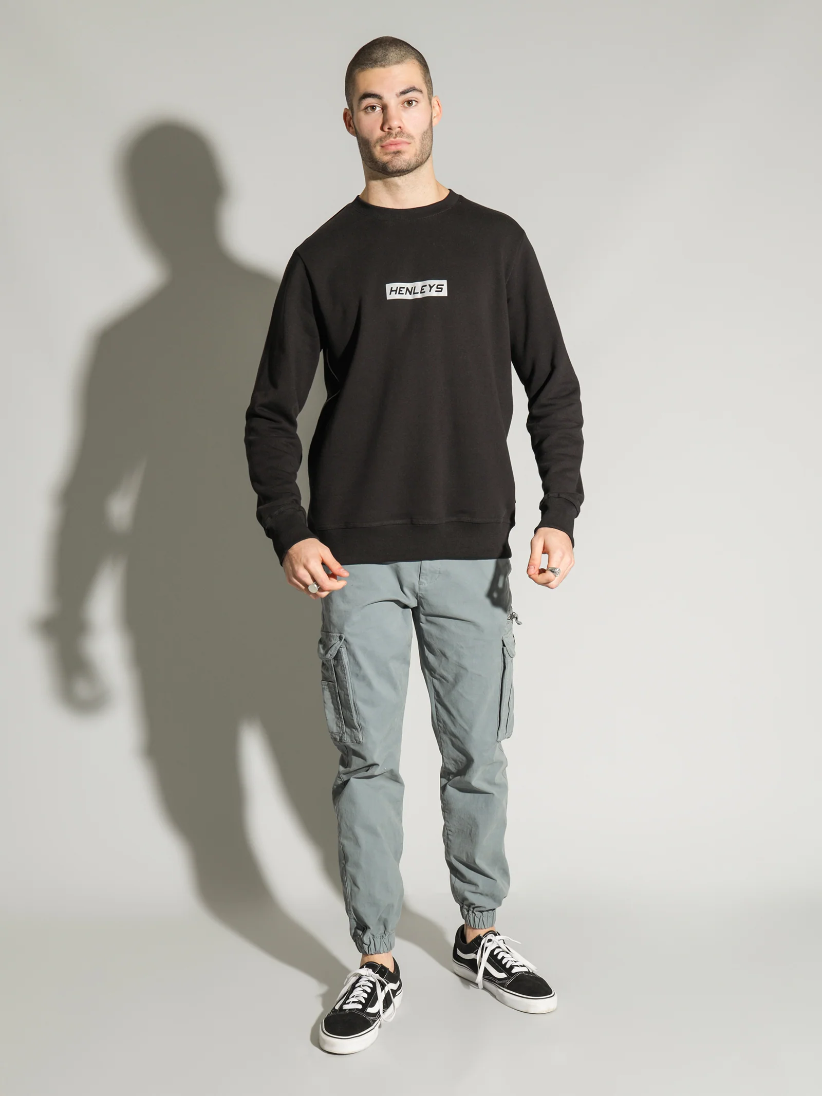 League Reflective Crew Sweater - Image 3