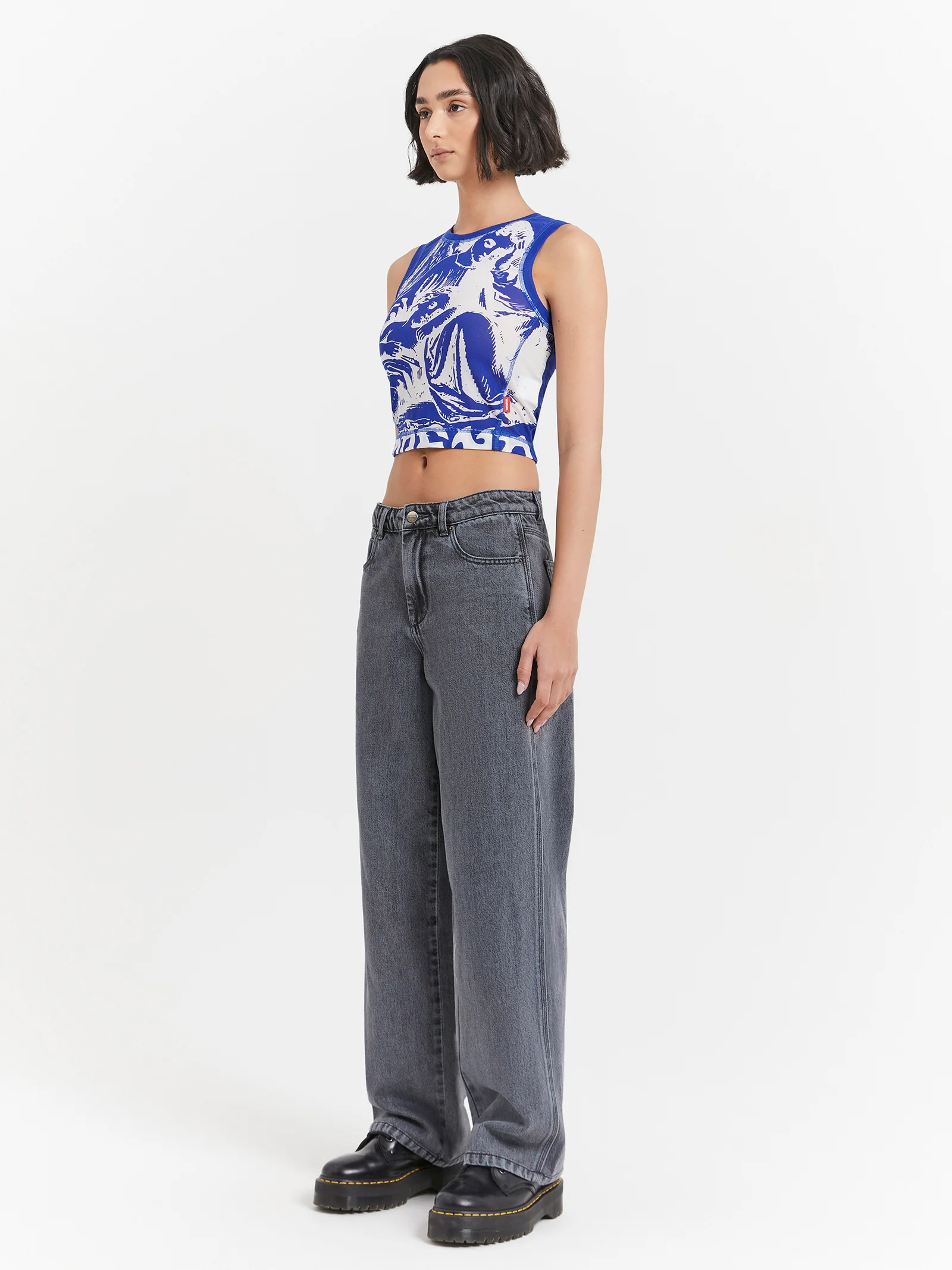 Lean On Me Mesh Tank Top - Image 4