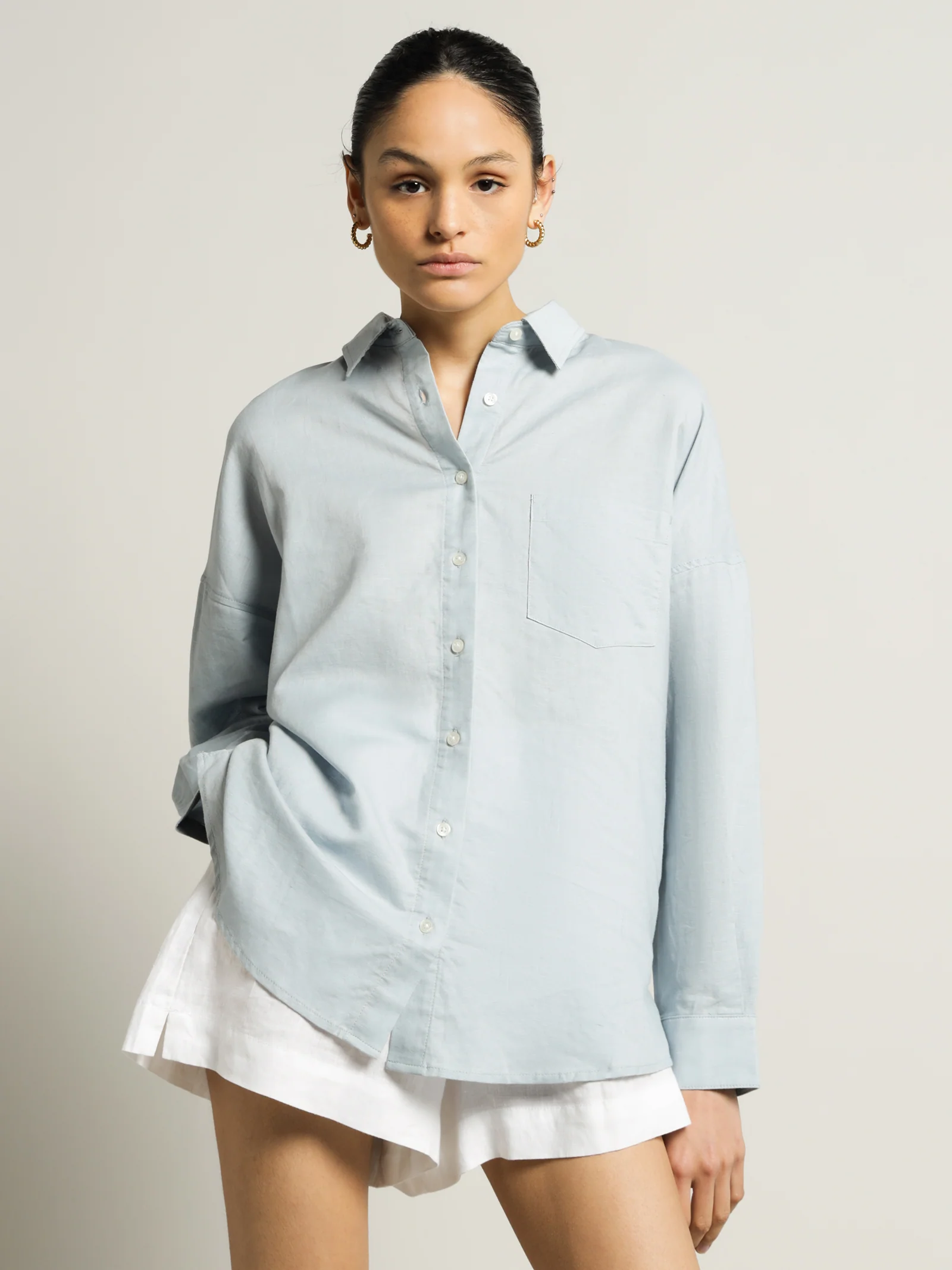Leigh Linen Shirt - Image 4