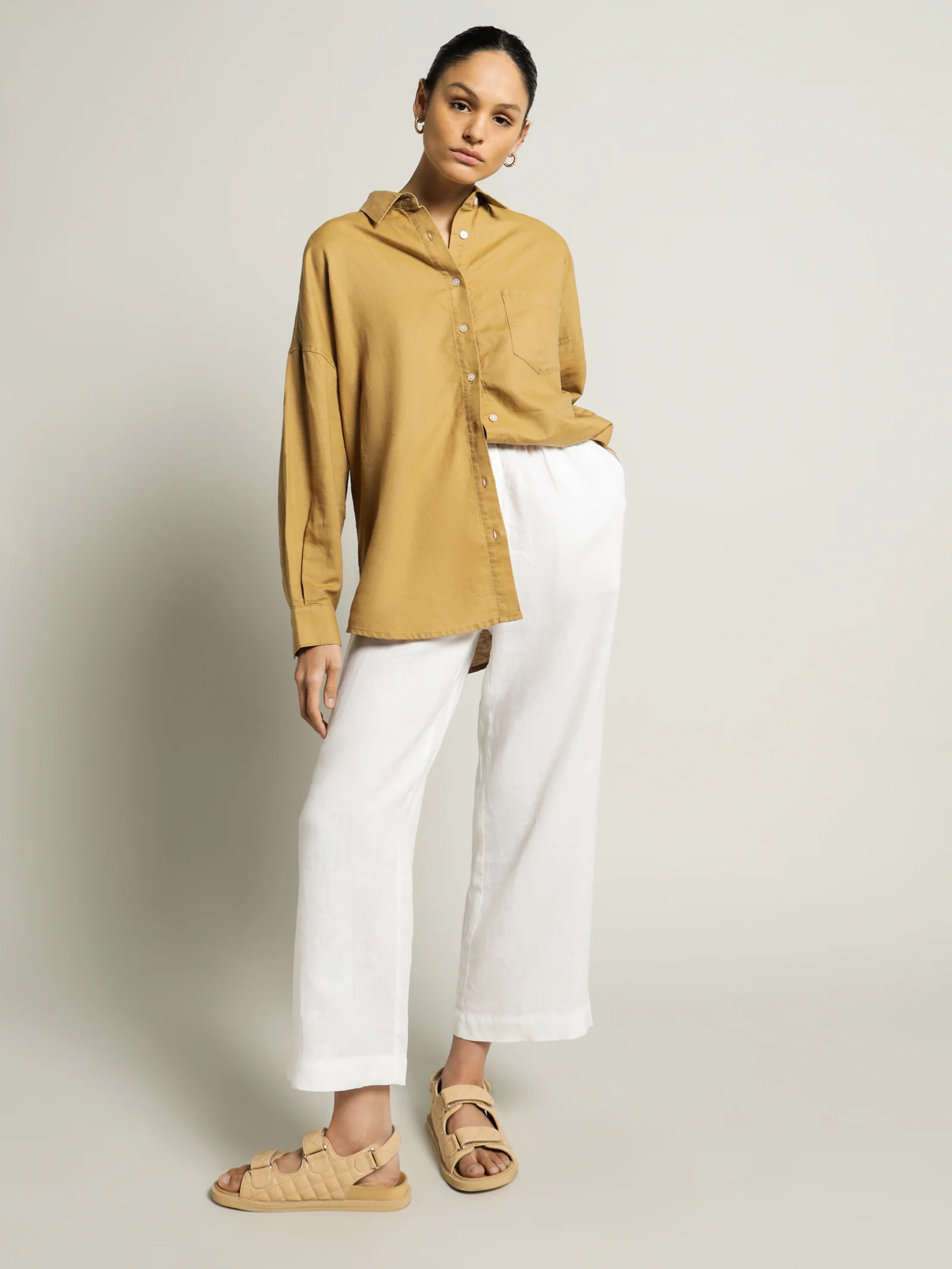 Leigh Linen Shirt - Image 2