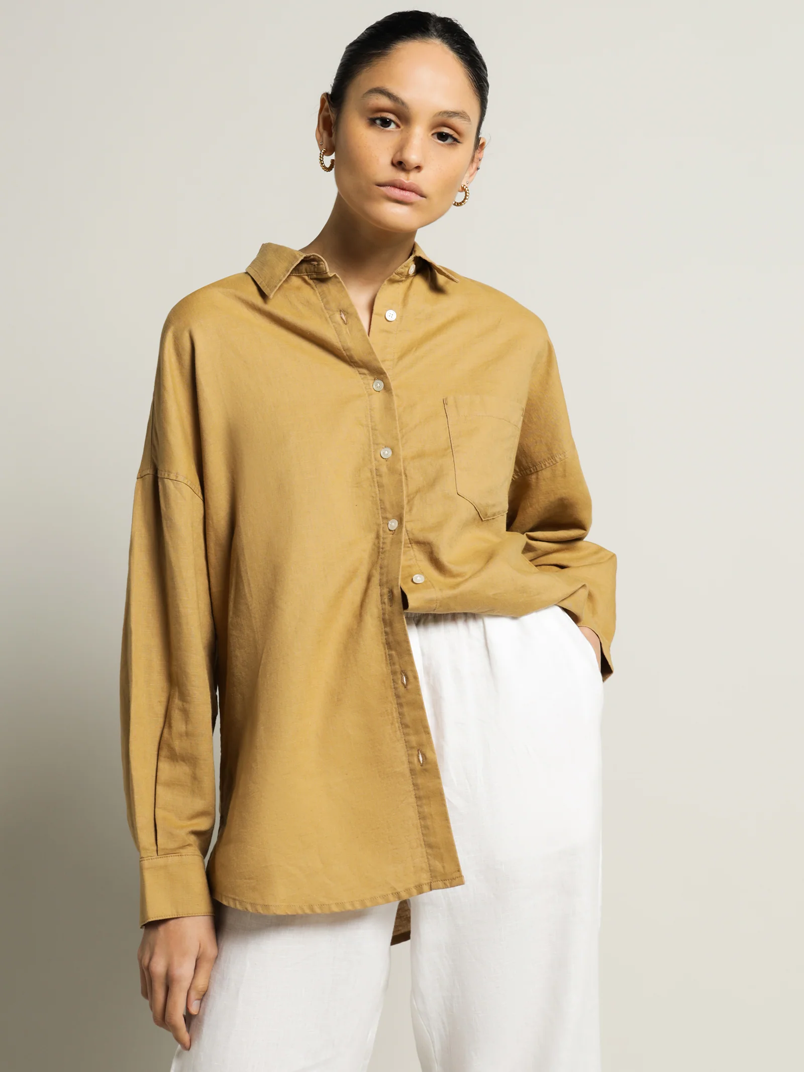 Leigh Linen Shirt - Image 3