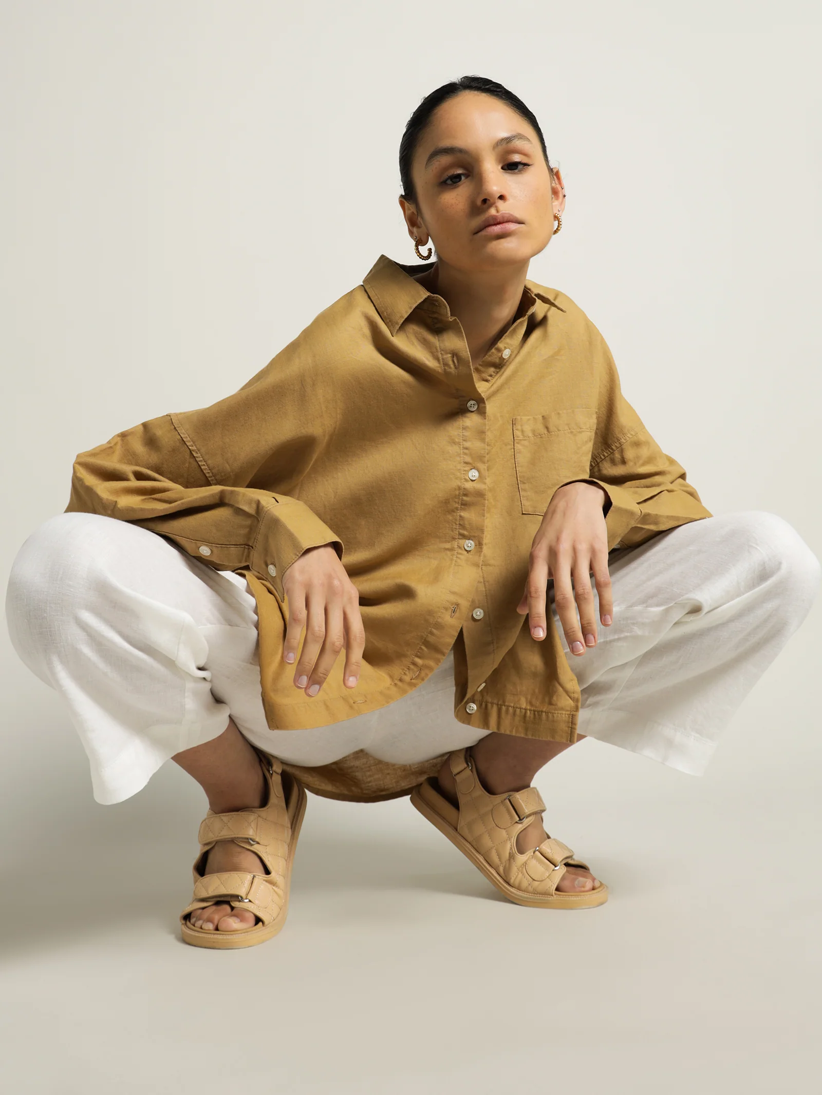 Leigh Linen Shirt - Image 4