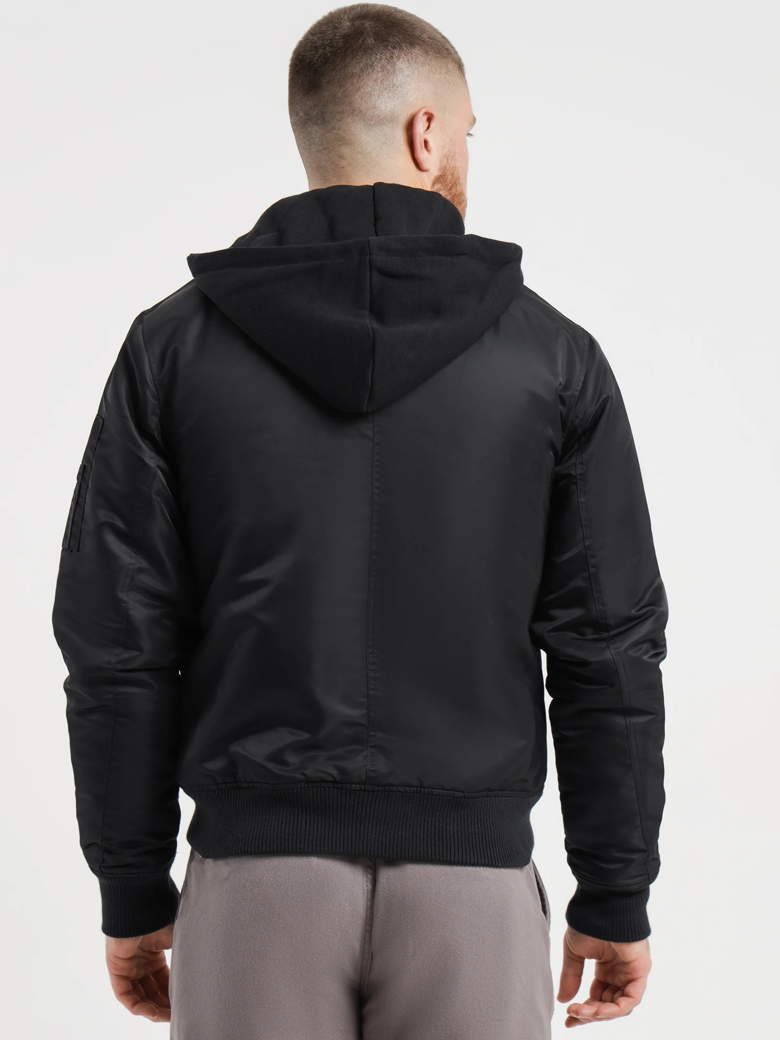 Lennon Hooded Bomber Jacket - Image 5