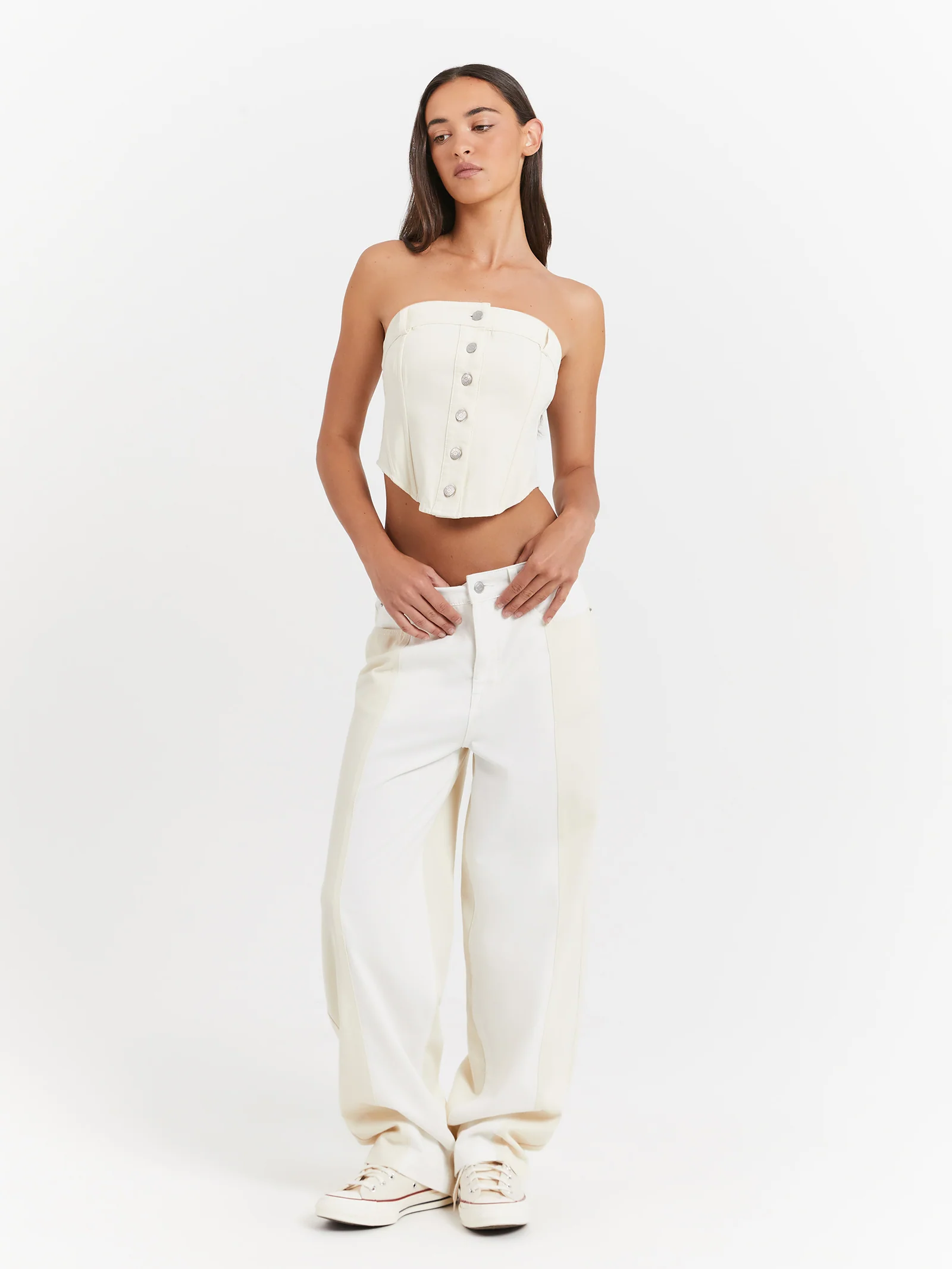 Lenny Low Rise Baggy Pants - Image 2