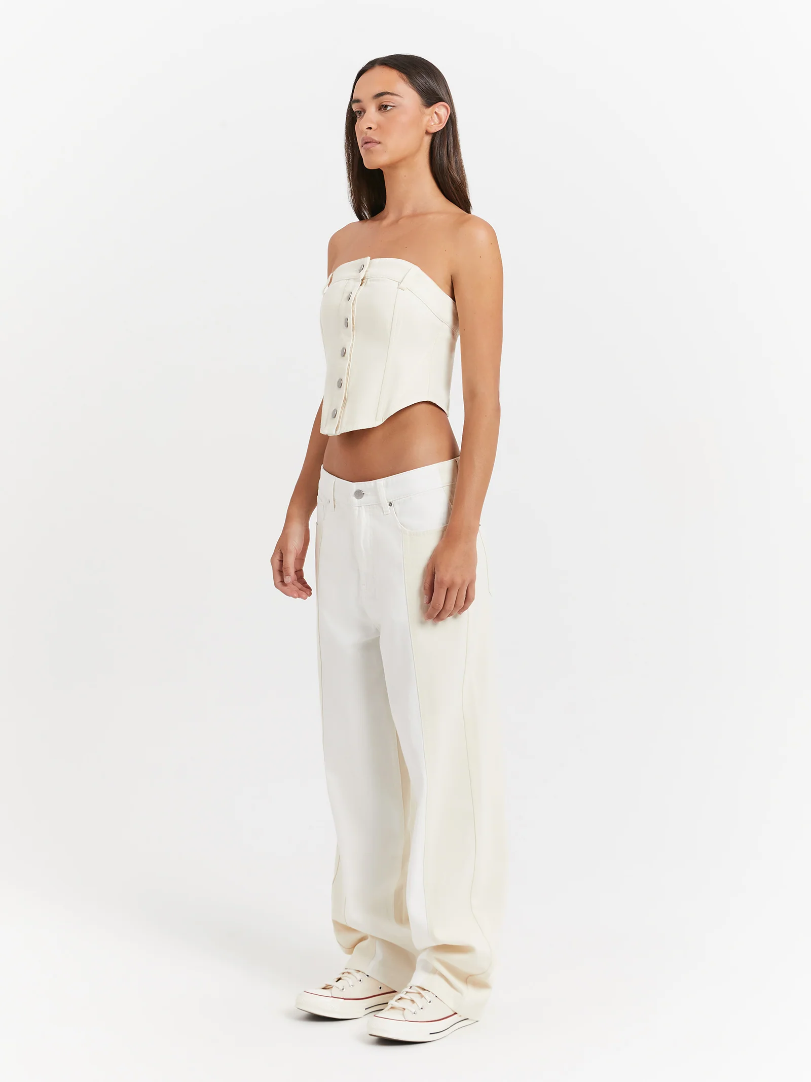 Lenny Low Rise Baggy Pants - Image 4