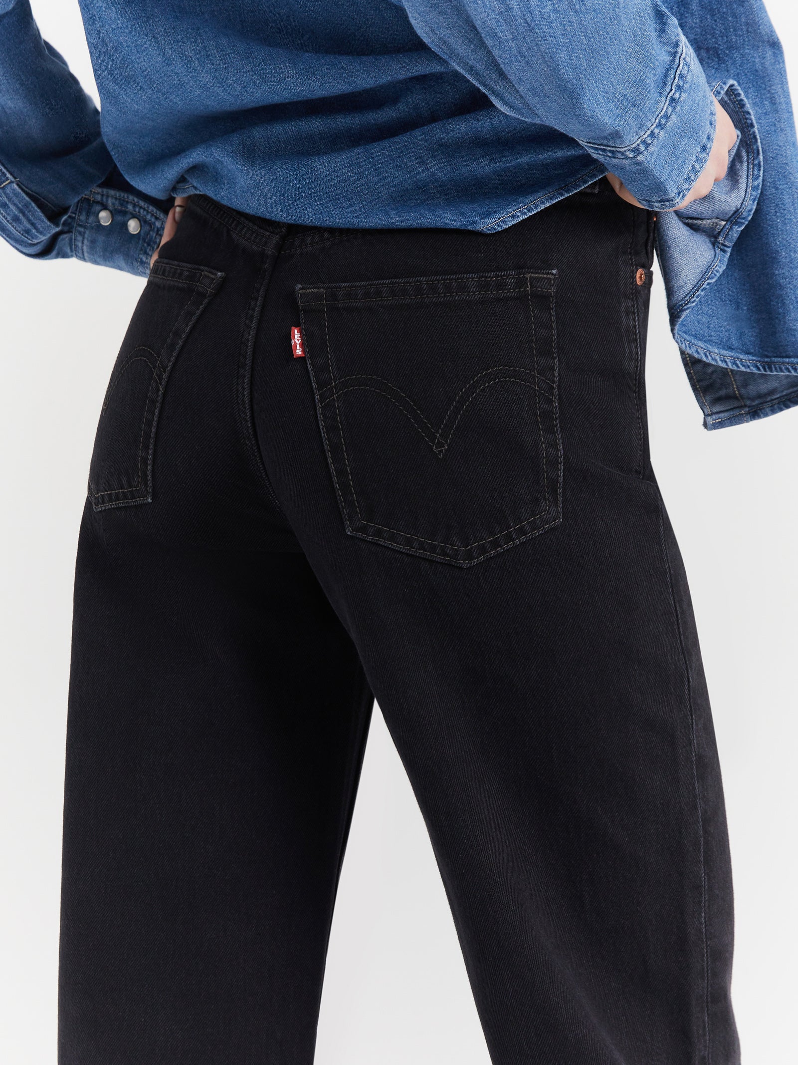 Ribcage Wide Leg Jeans - Image 3
