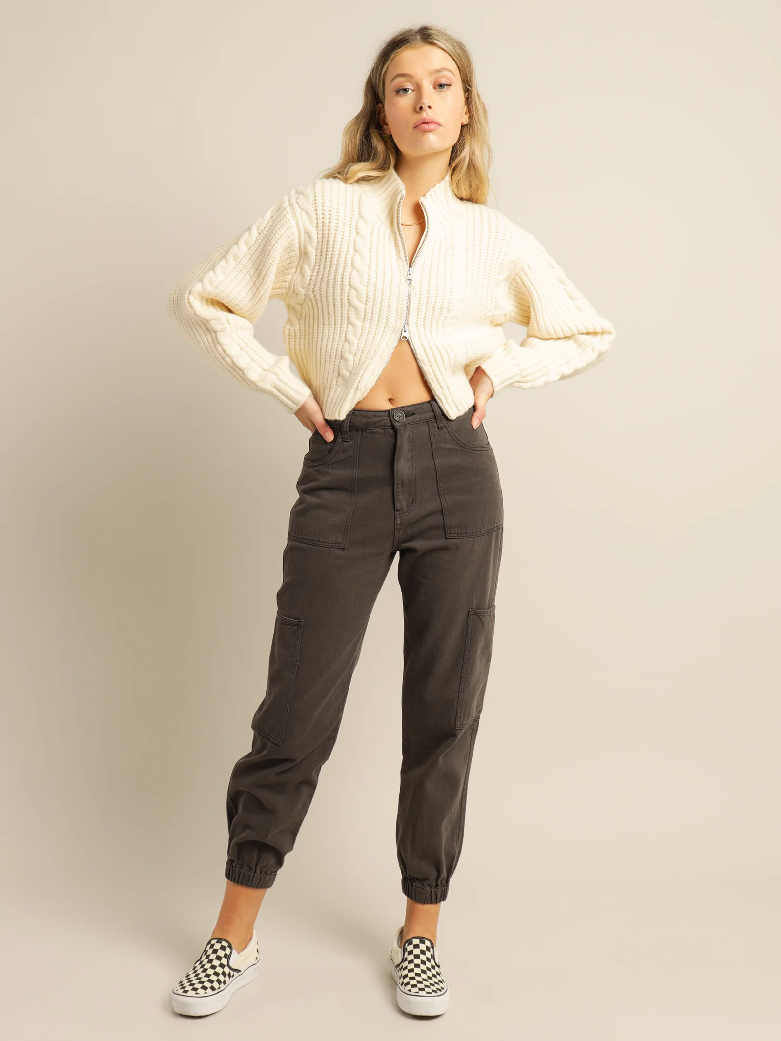 Liberty Zip Front Knit - Image 3