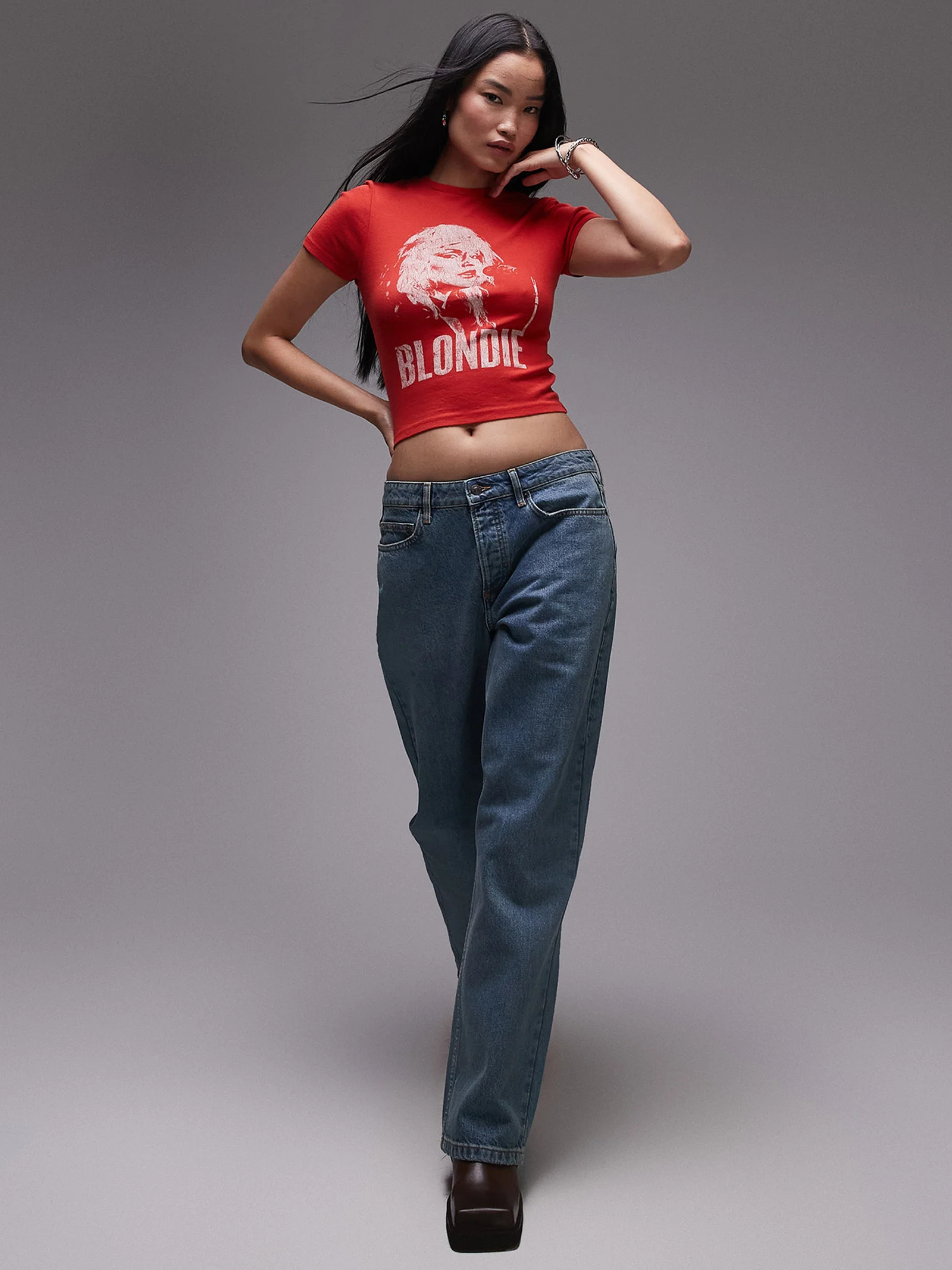 License Graphic Blondie Baby Tee - Image 3