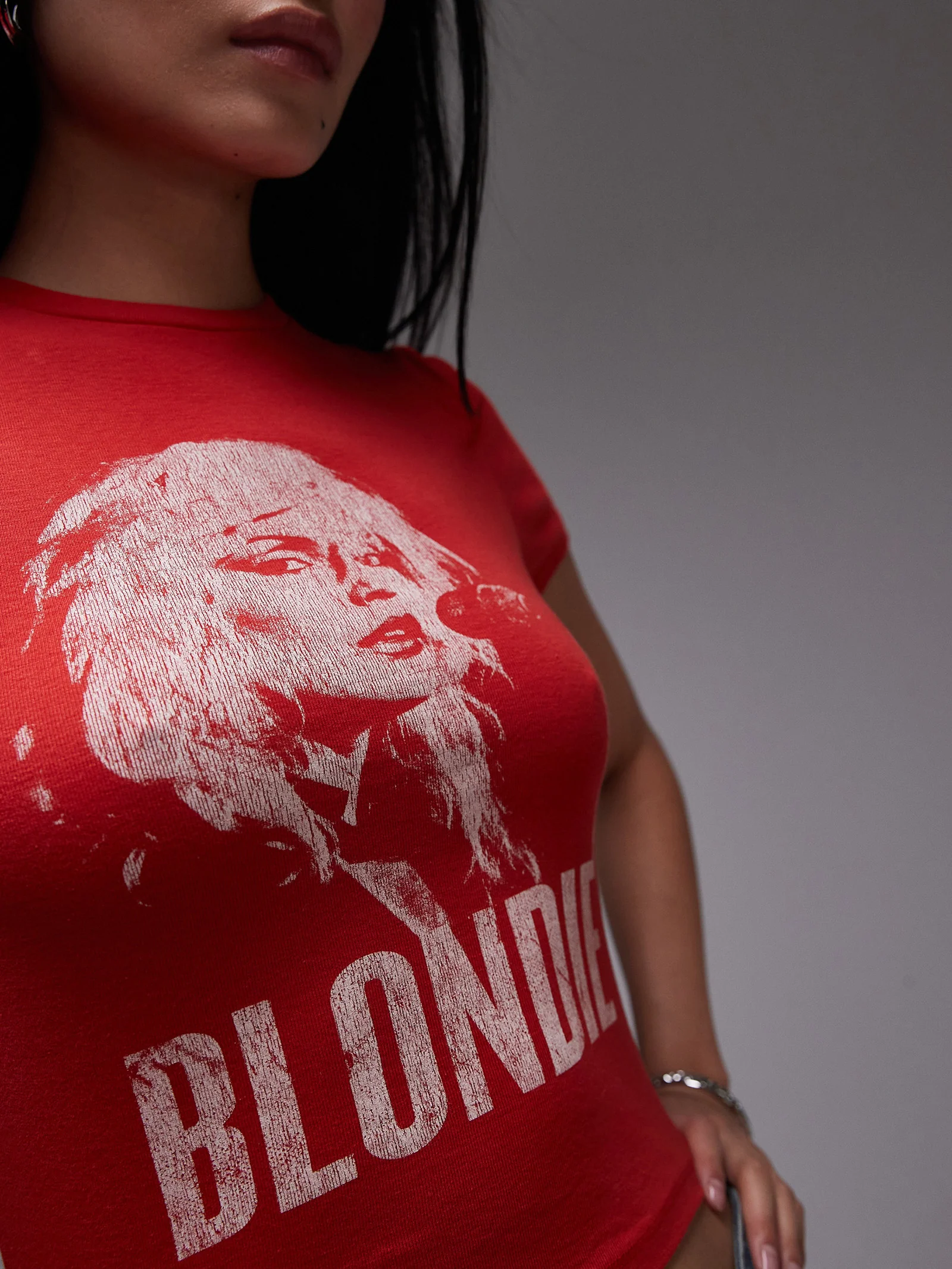 License Graphic Blondie Baby Tee - Image 4