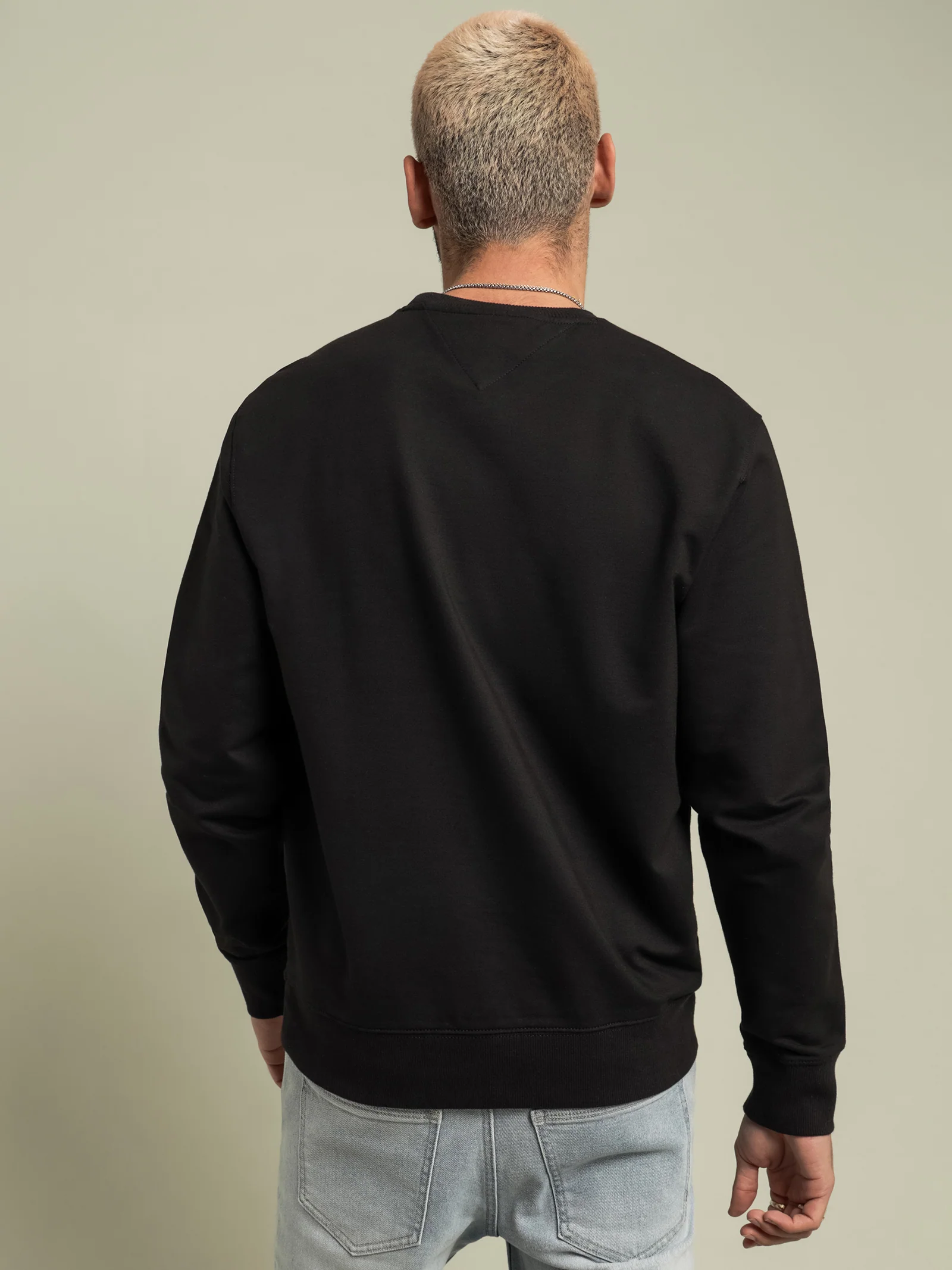 Lightweight Crew Neck Sweatshirt - Image 6